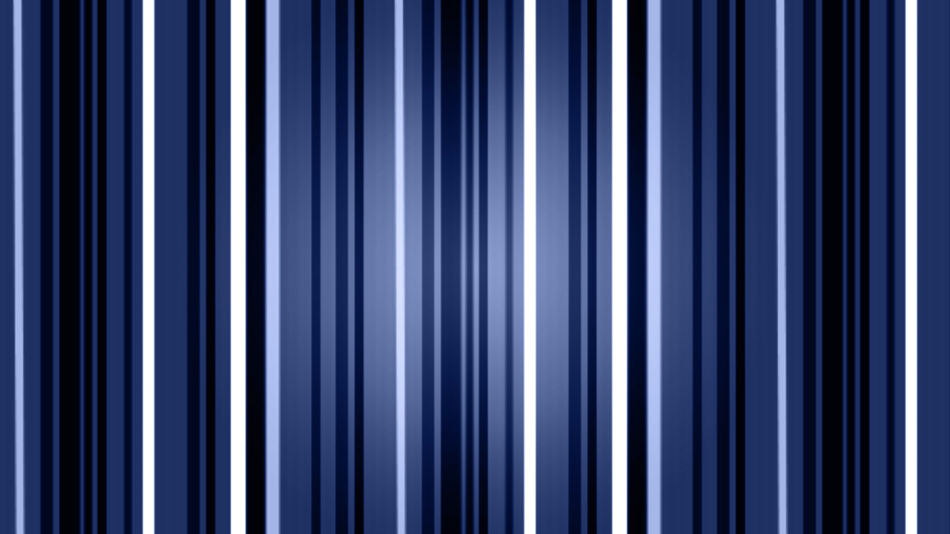 Weiß-blau Gestreifte Illustration. Wallpaper in 1366x768 Resolution