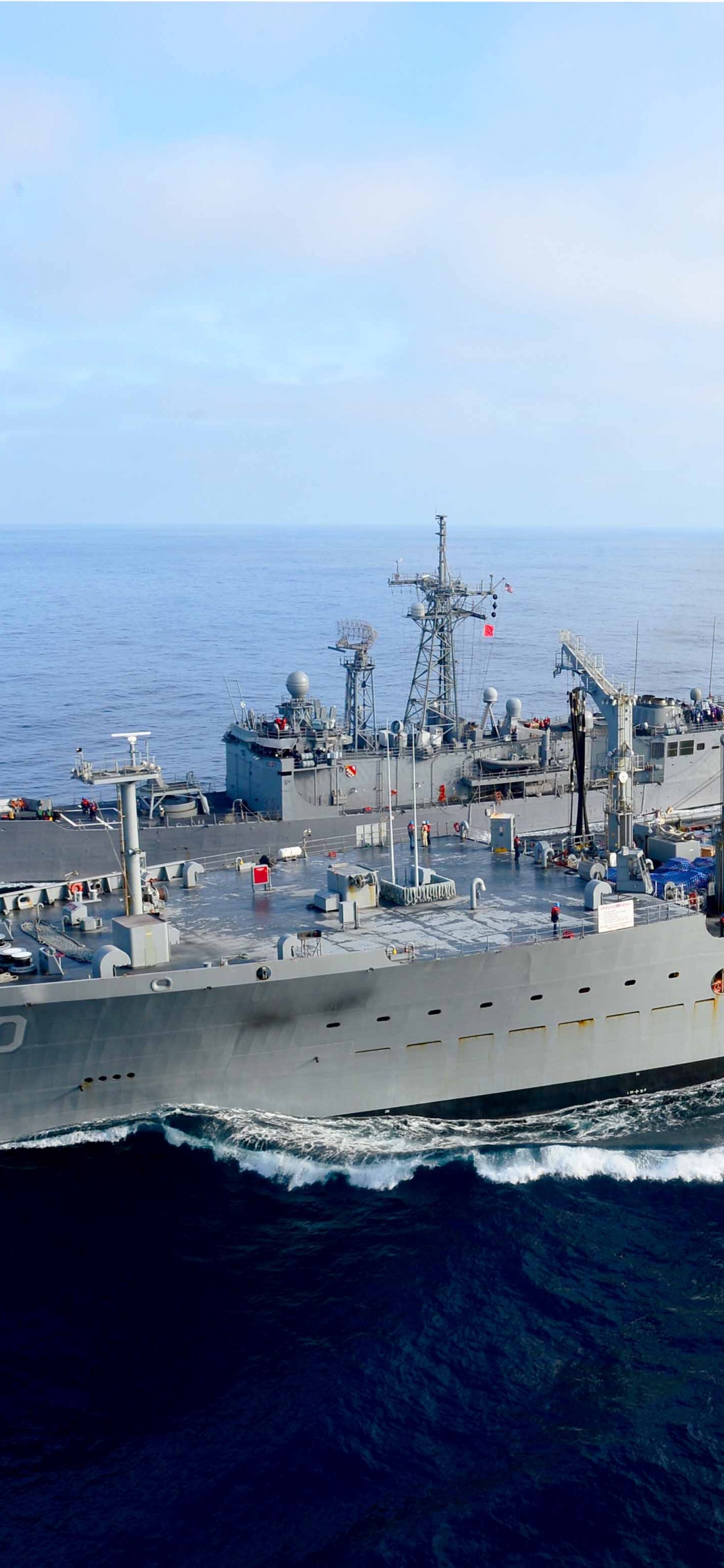 美国海军, 沉重的巡洋舰, 两栖攻击舰, 海军的船, 军舰 壁纸 1125x2436 允许