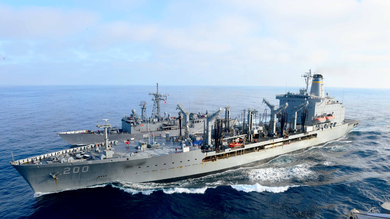 美国海军, 沉重的巡洋舰, 两栖攻击舰, 海军的船, 军舰 壁纸 1366x768 允许