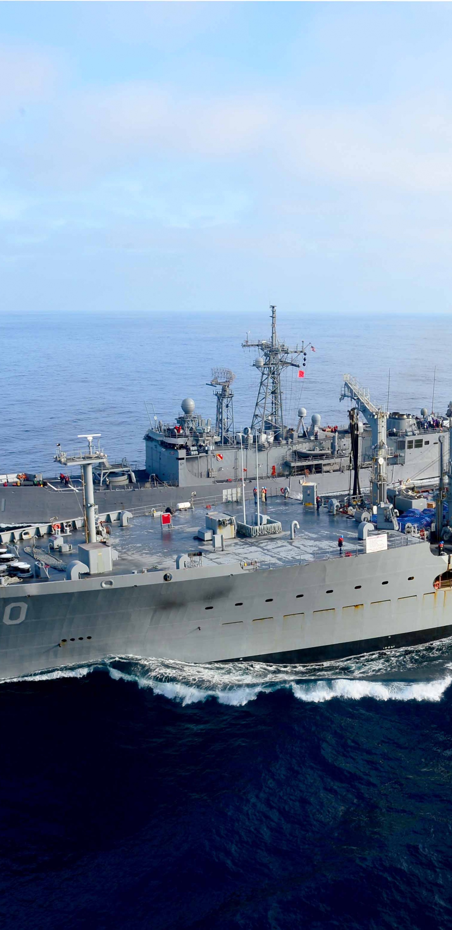 美国海军, 沉重的巡洋舰, 两栖攻击舰, 海军的船, 军舰 壁纸 1440x2960 允许