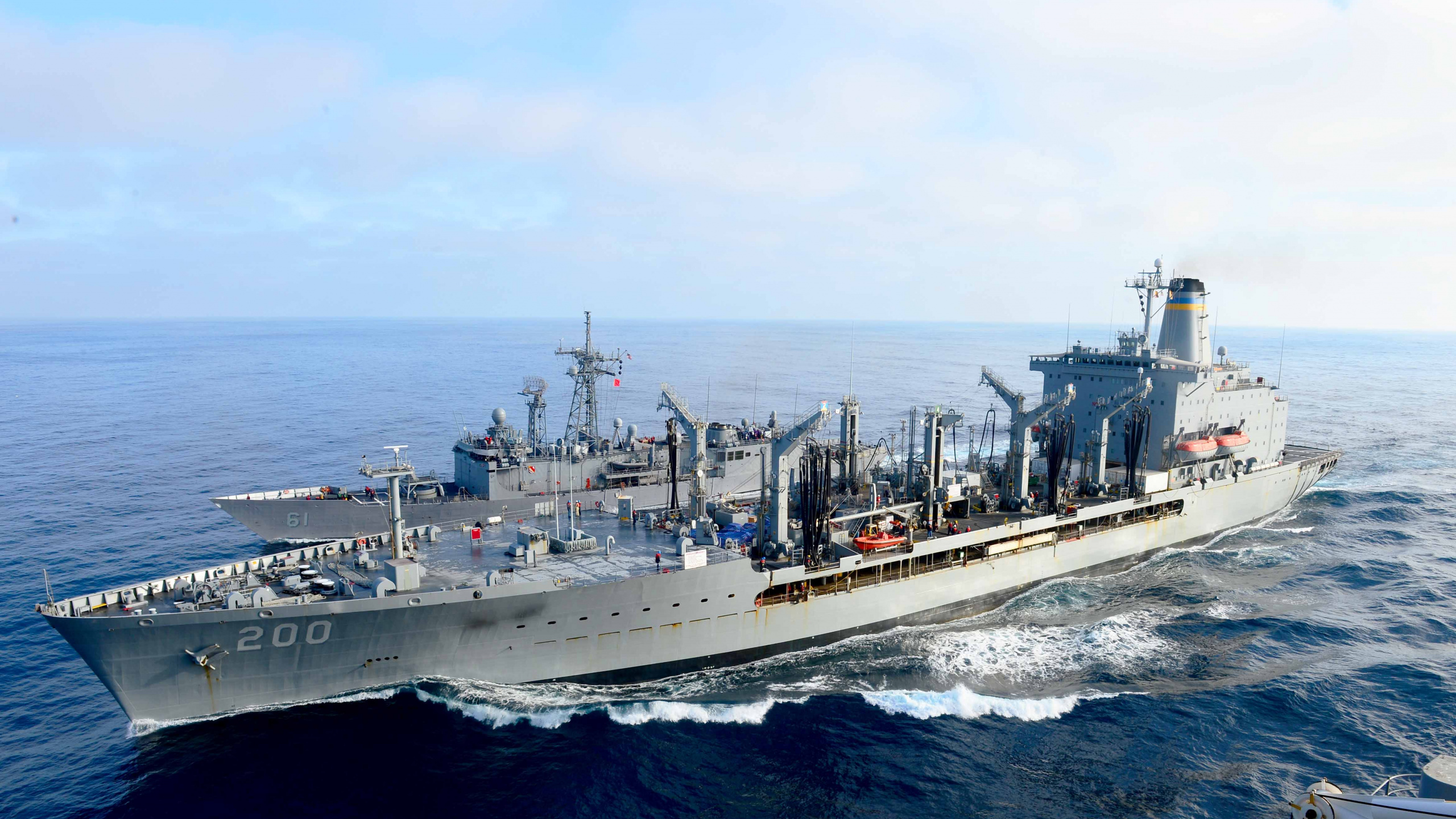 美国海军, 沉重的巡洋舰, 两栖攻击舰, 海军的船, 军舰 壁纸 2560x1440 允许