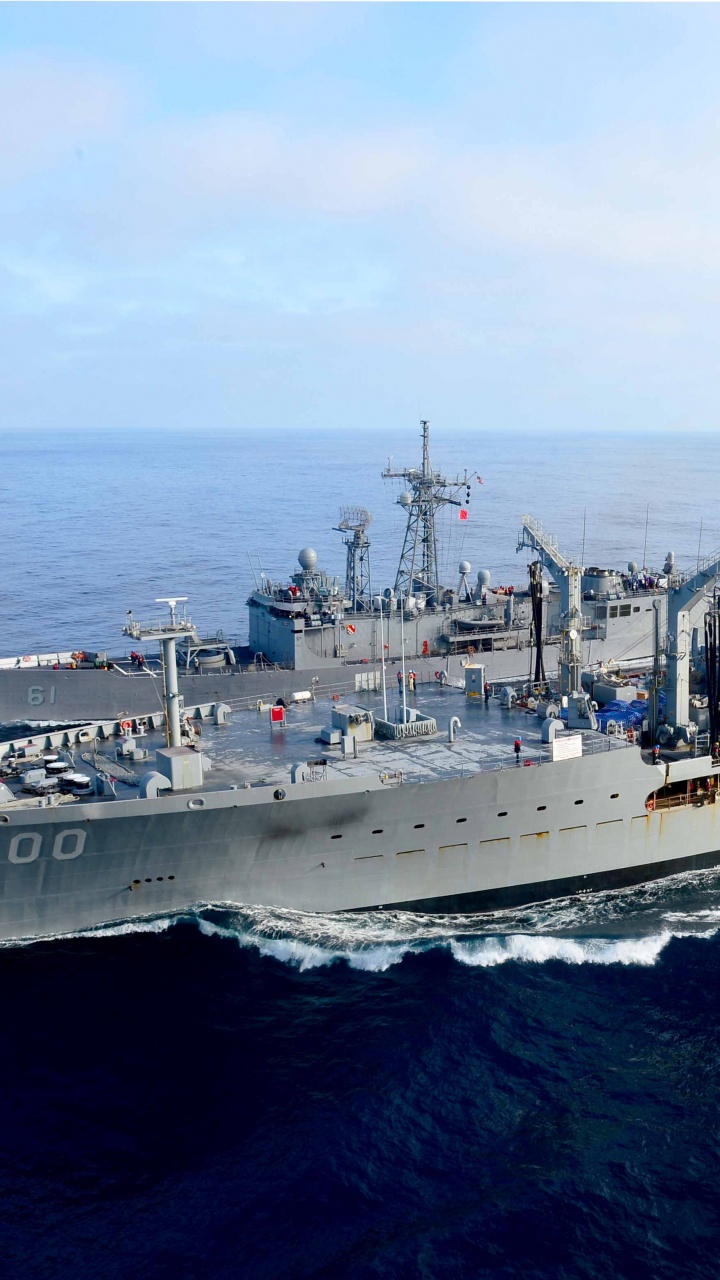 美国海军, 沉重的巡洋舰, 两栖攻击舰, 海军的船, 军舰 壁纸 720x1280 允许