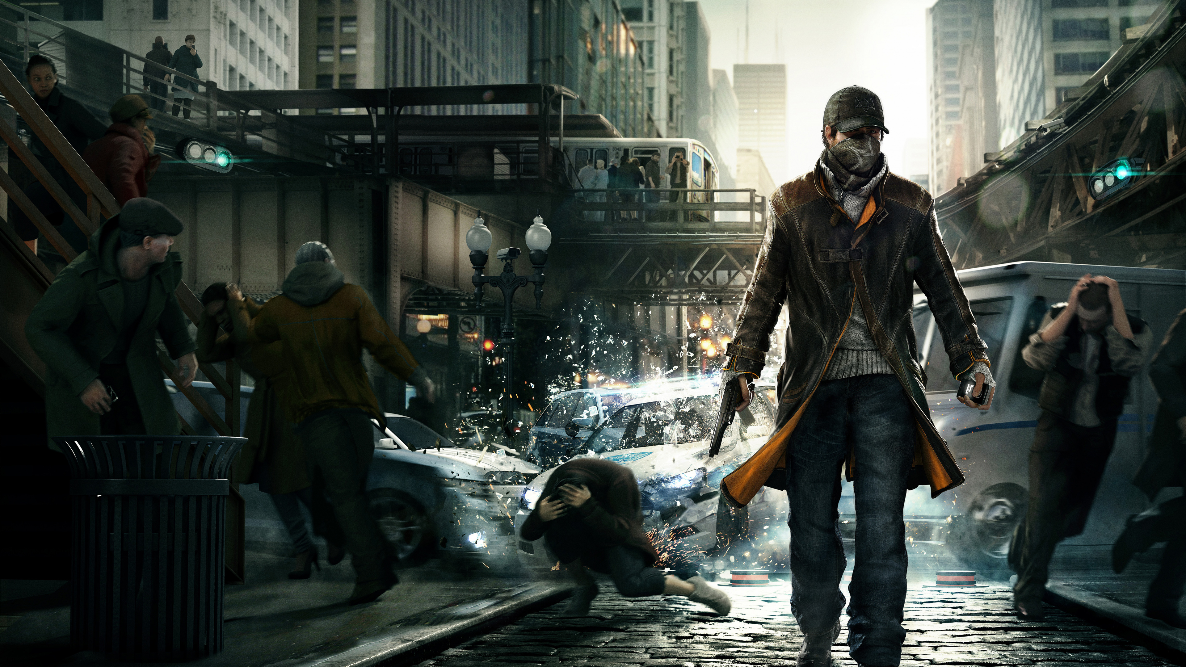 Wachhund, Ubisoft, Snapshot, Street, Pc-Spiel. Wallpaper in 3840x2160 Resolution