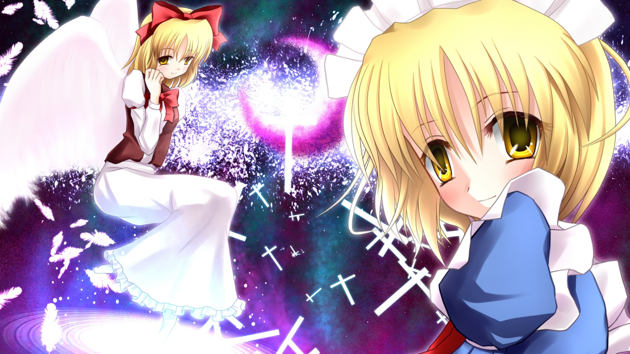 Personnage D'anime Femme Aux Cheveux Blonds. Wallpaper in 1280x720 Resolution