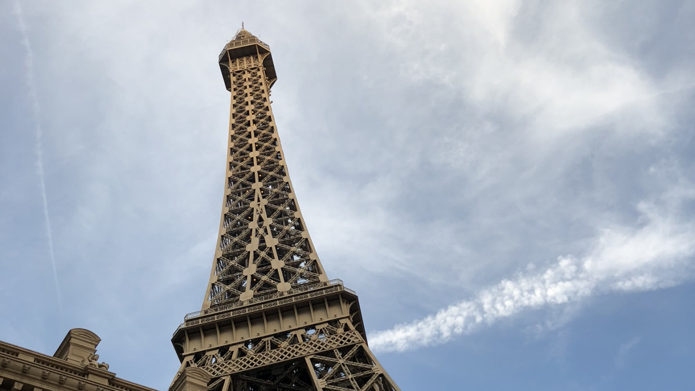 Hôtel et Casino Paris, Paris Las Vegas, Site Historique, Casino, la Journée. Wallpaper in 1366x768 Resolution