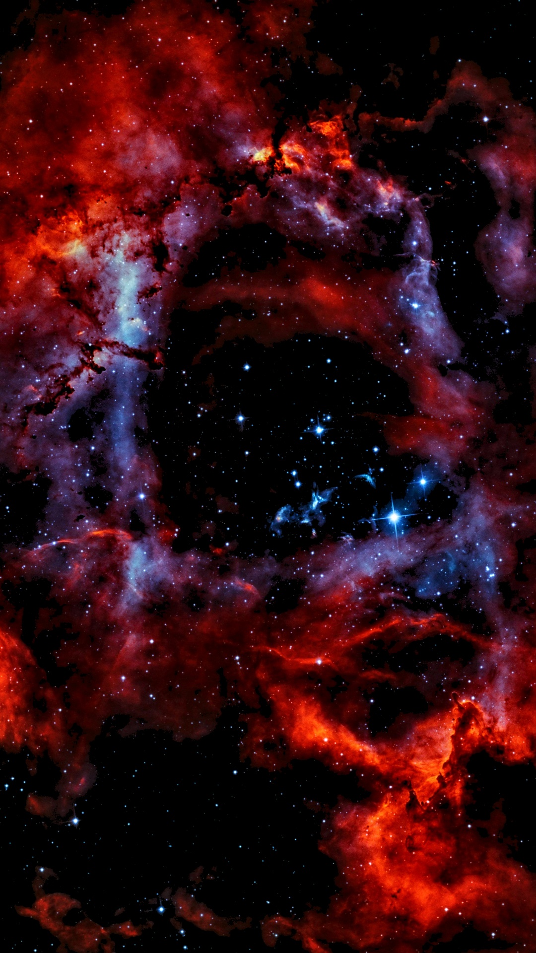 Nebula, Emission Nebula, Star, Astrophotography, Astronomy. Wallpaper in 1080x1920 Resolution