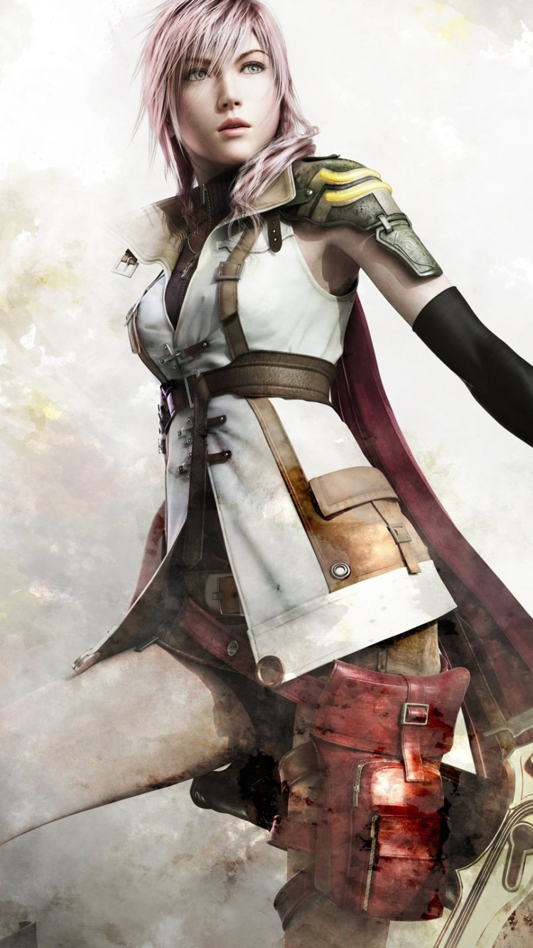 Frau in Schwarz-rotem Kleid Mit Schwarzem Gewehr. Wallpaper in 750x1334 Resolution