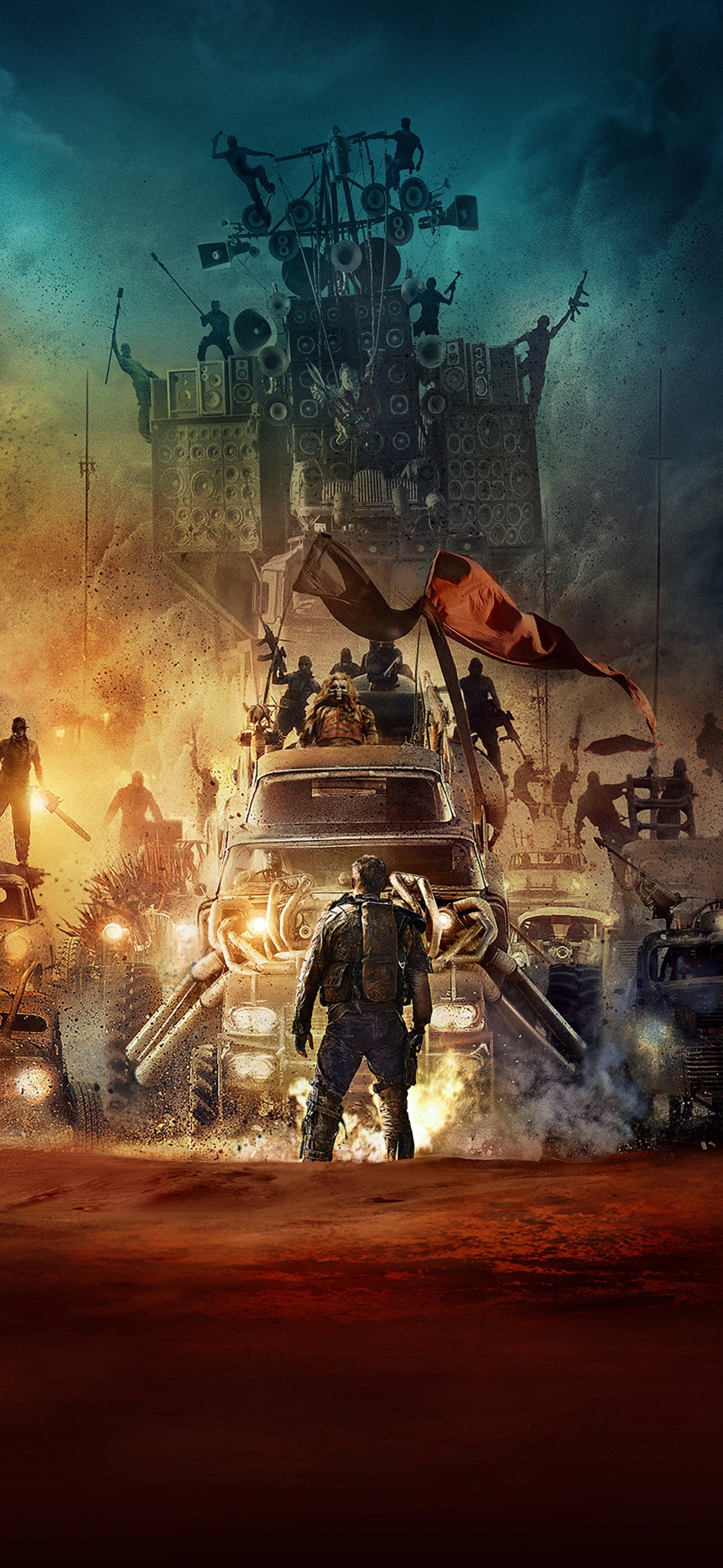 Art, Événement, Chaleur, Illustration, Obscurité. Wallpaper in 1125x2436 Resolution