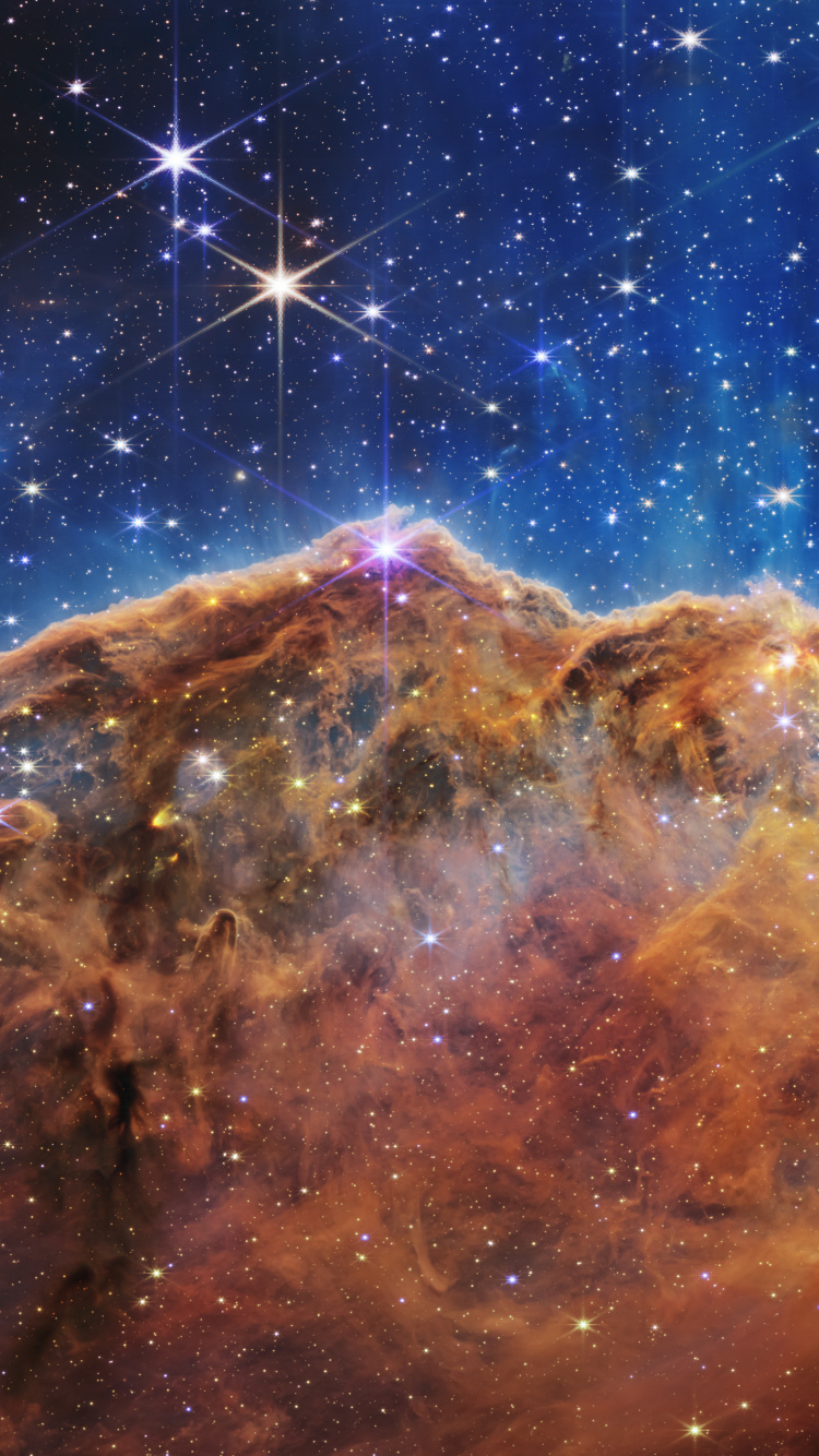 James Webb, Pillars of Creation, James Webb Space Telescope, Universe, Space Telescope. Wallpaper in 750x1334 Resolution