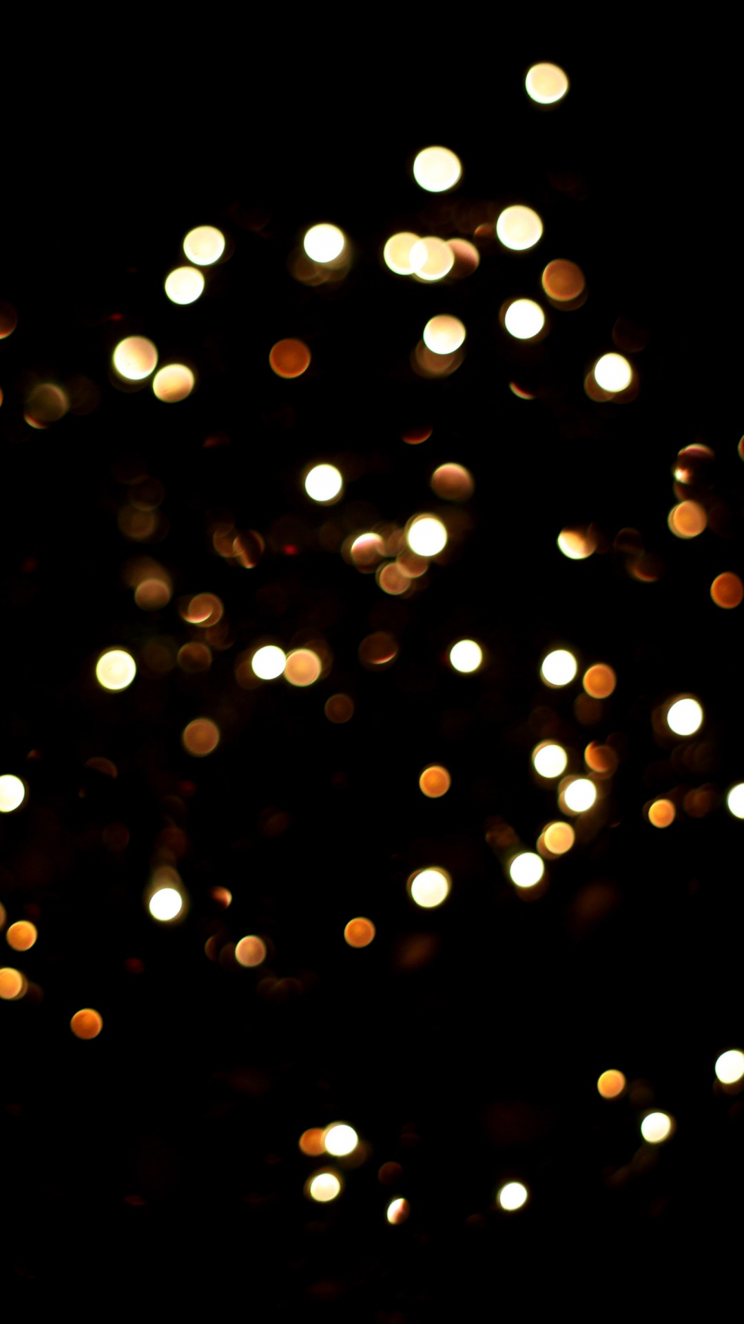 Rot-weißes Licht-Bokeh. Wallpaper in 1080x1920 Resolution