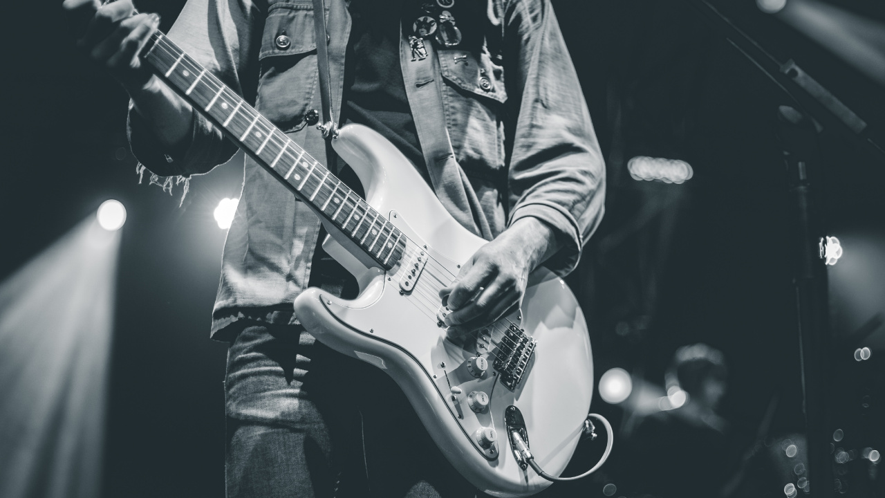 Musiker, Akustikgitarre, Gitarrist, Leistung, Musik. Wallpaper in 1280x720 Resolution