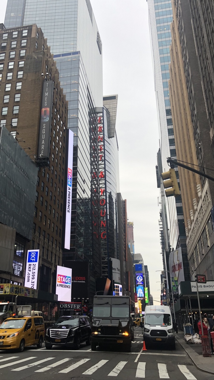 New York City, Tower Block, Metropole, Nachbarschaft, Road. Wallpaper in 720x1280 Resolution