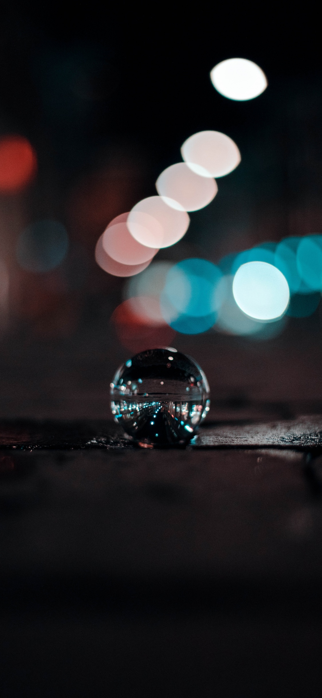 深入的领域, 反射, 光, 球, 重点 壁纸 1125x2436 允许