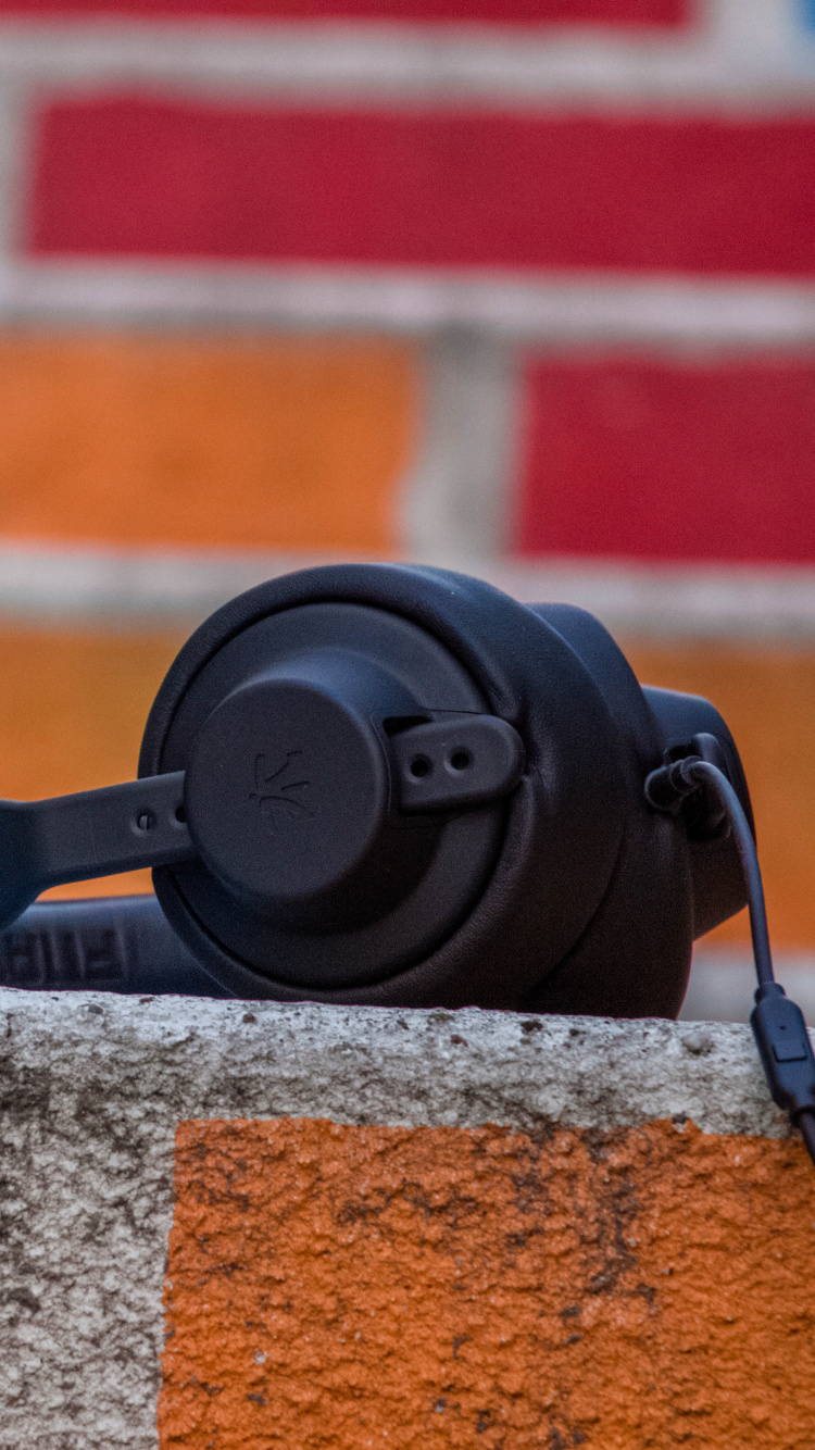 Kopfhörer, Mikrofon, Headsets, Blau, Gr. Wallpaper in 750x1334 Resolution