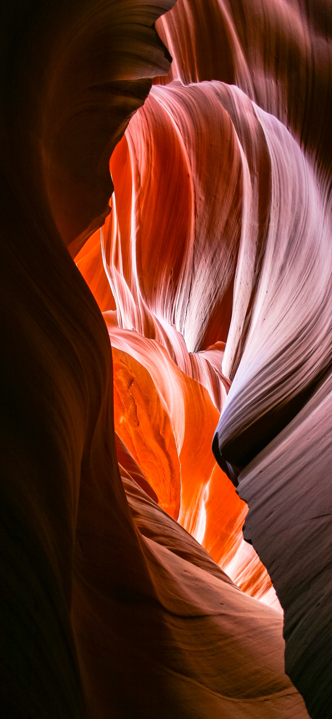 Wüstenhintergrund, Physik, Wissenschaft, Orange, Naturlandschaft. Wallpaper in 1125x2436 Resolution