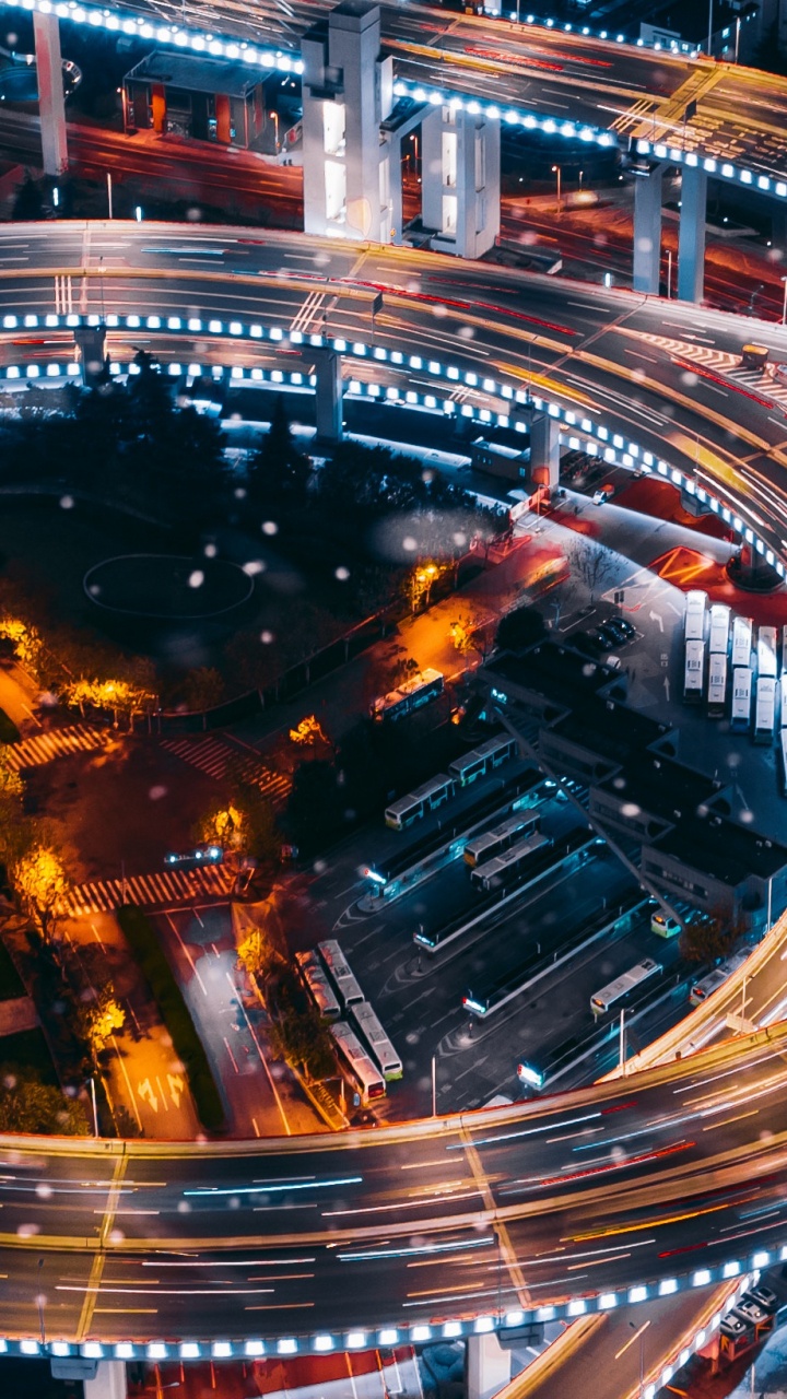 建筑, 大都会, 城市, 城市景观, 圆圈 壁纸 720x1280 允许