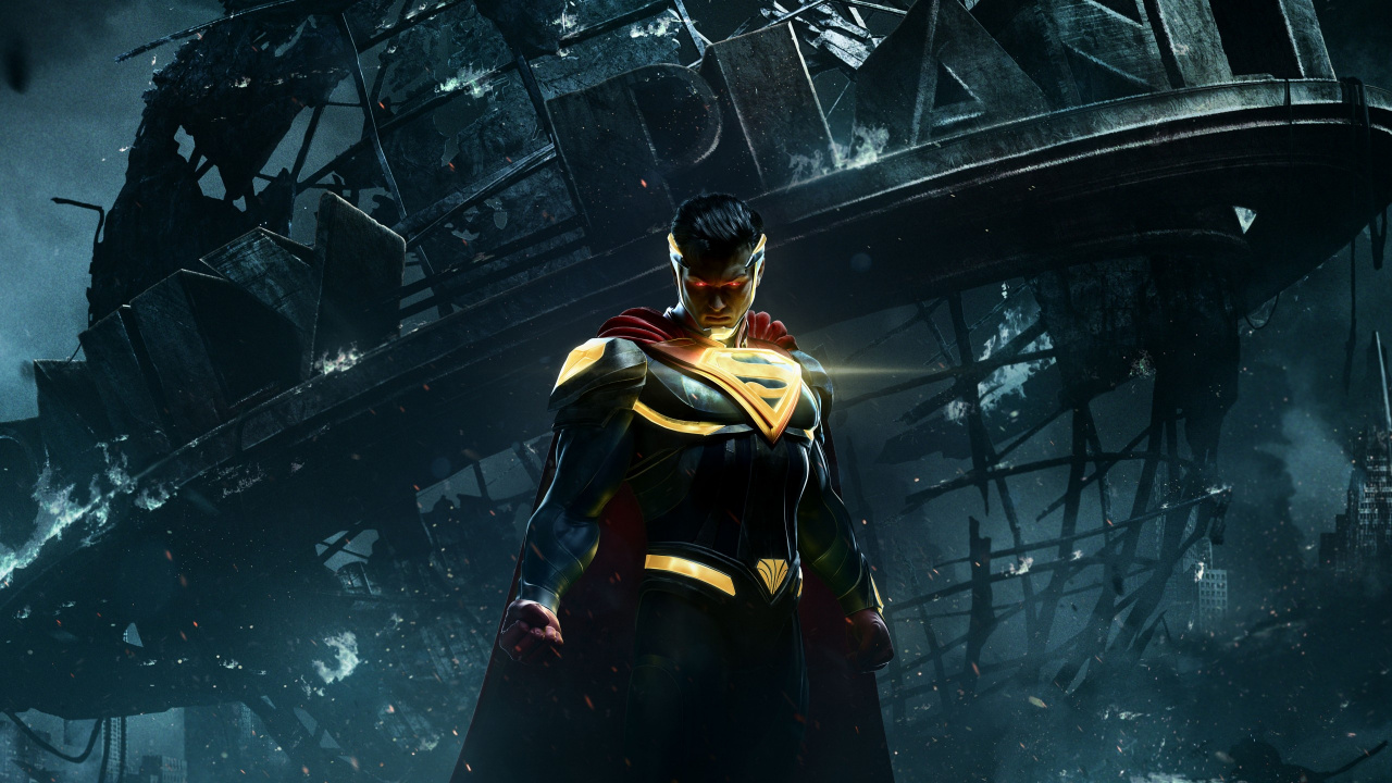 不公2, 不公正的神来到我们中间, Ps4, 战斗游戏, 一个xbox 壁纸 1280x720 允许