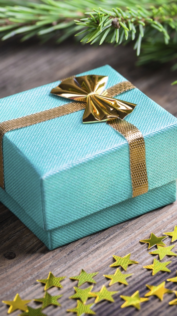 Cadeau, Le Jour De Noël, Présent, Emballage Cadeau, Party Favor. Wallpaper in 720x1280 Resolution