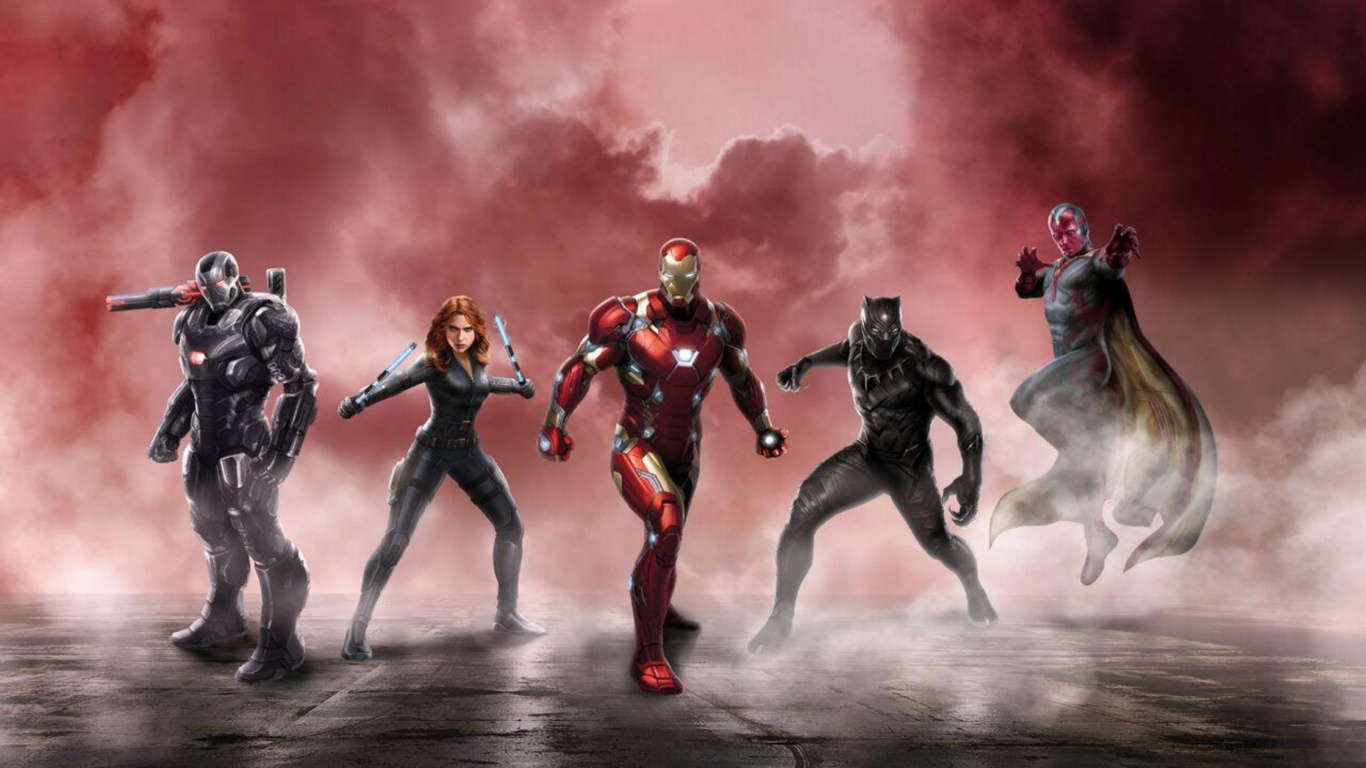 3 Hommes en Costume Rouge et Noir Tenant un Cheval Noir. Wallpaper in 1366x768 Resolution