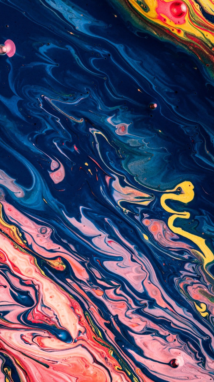Android, Water, Water Resources, Liquid, Paint. Wallpaper in 720x1280 Resolution