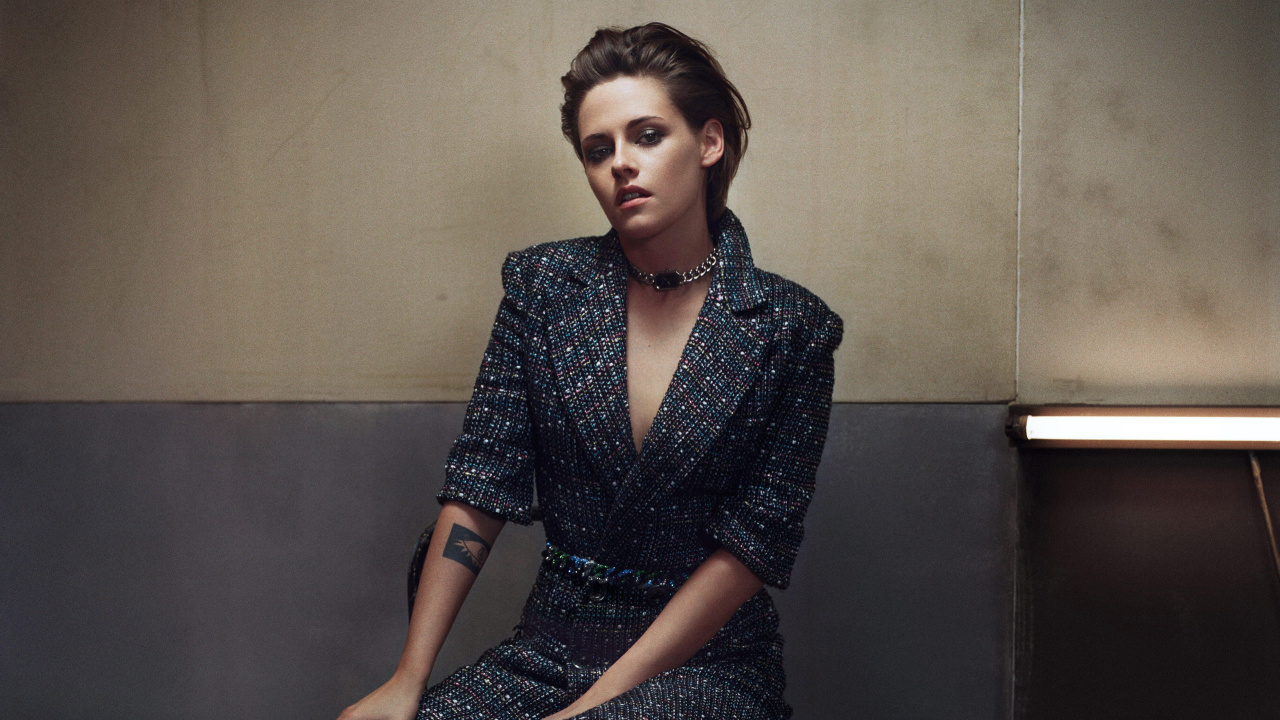 Kristen Stewart, Frisur, Ärmel, Schulter, Kragen. Wallpaper in 1280x720 Resolution