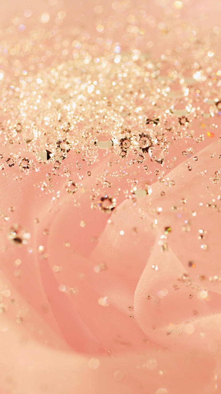 粉红色, 皮肤, 项链, 闪闪发光, 光泽 壁纸 720x1280 允许