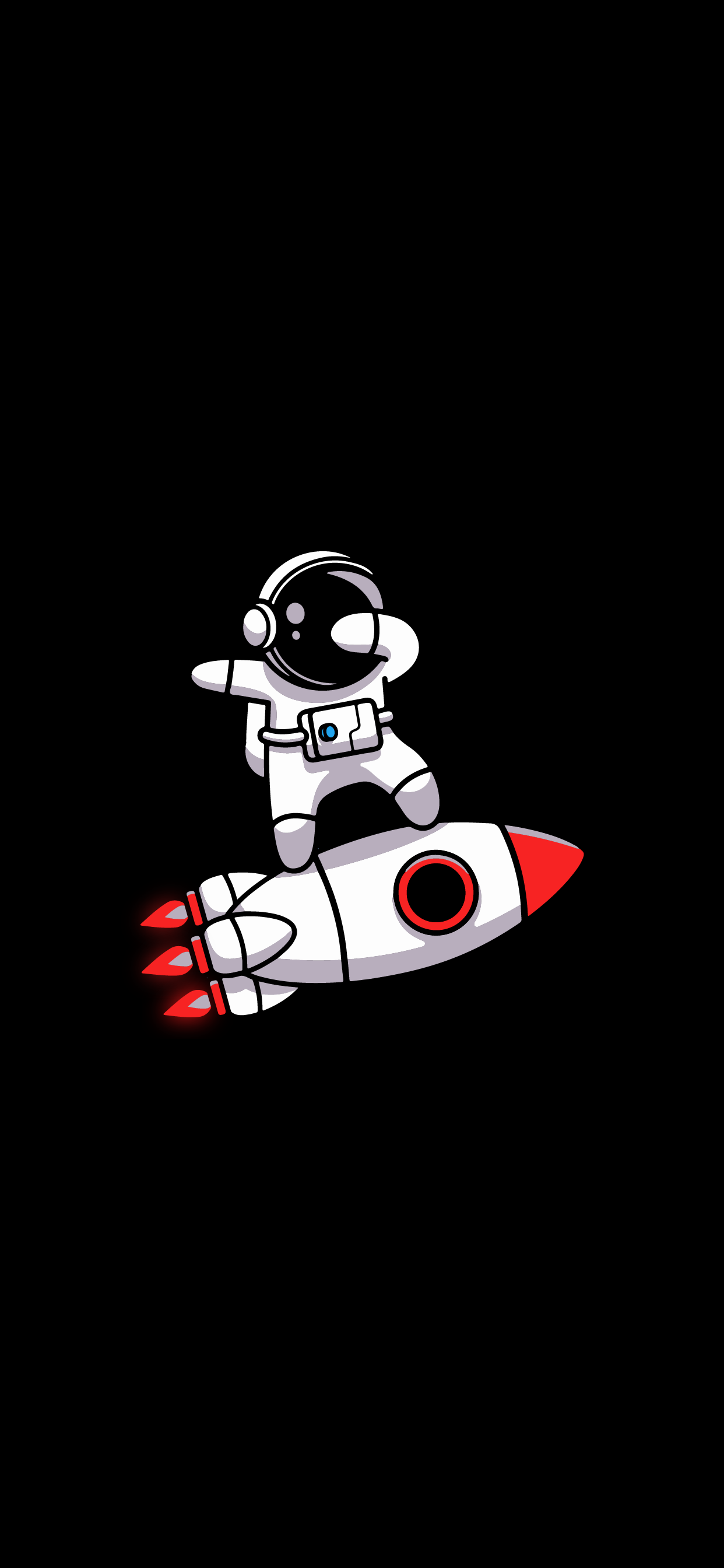 Astronauta, Amoled, Lindo Amoled, Carmine, Espacio. Wallpaper in 1242x2688 Resolution
