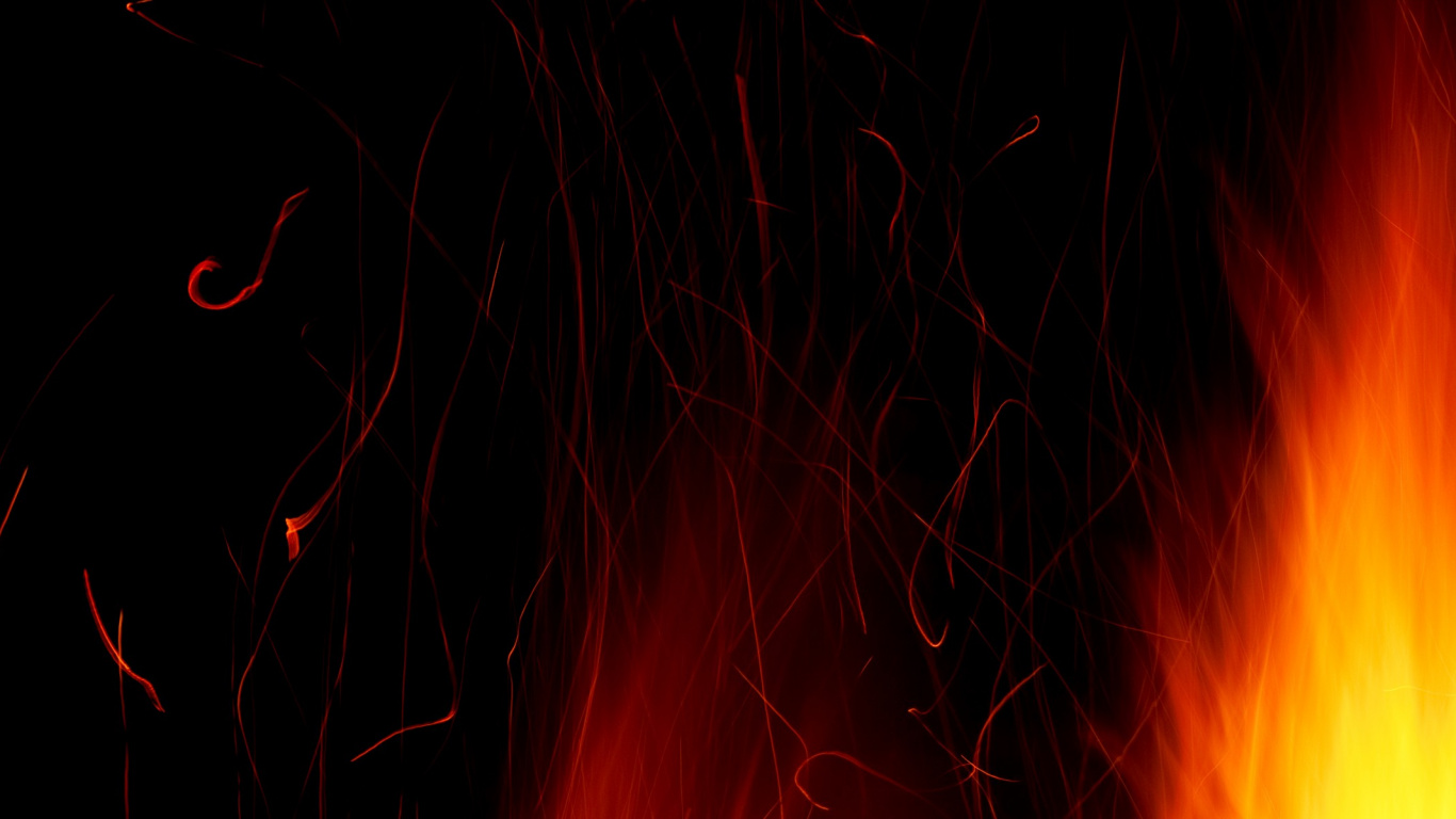 Rayas de Luz Roja y Blanca. Wallpaper in 1366x768 Resolution