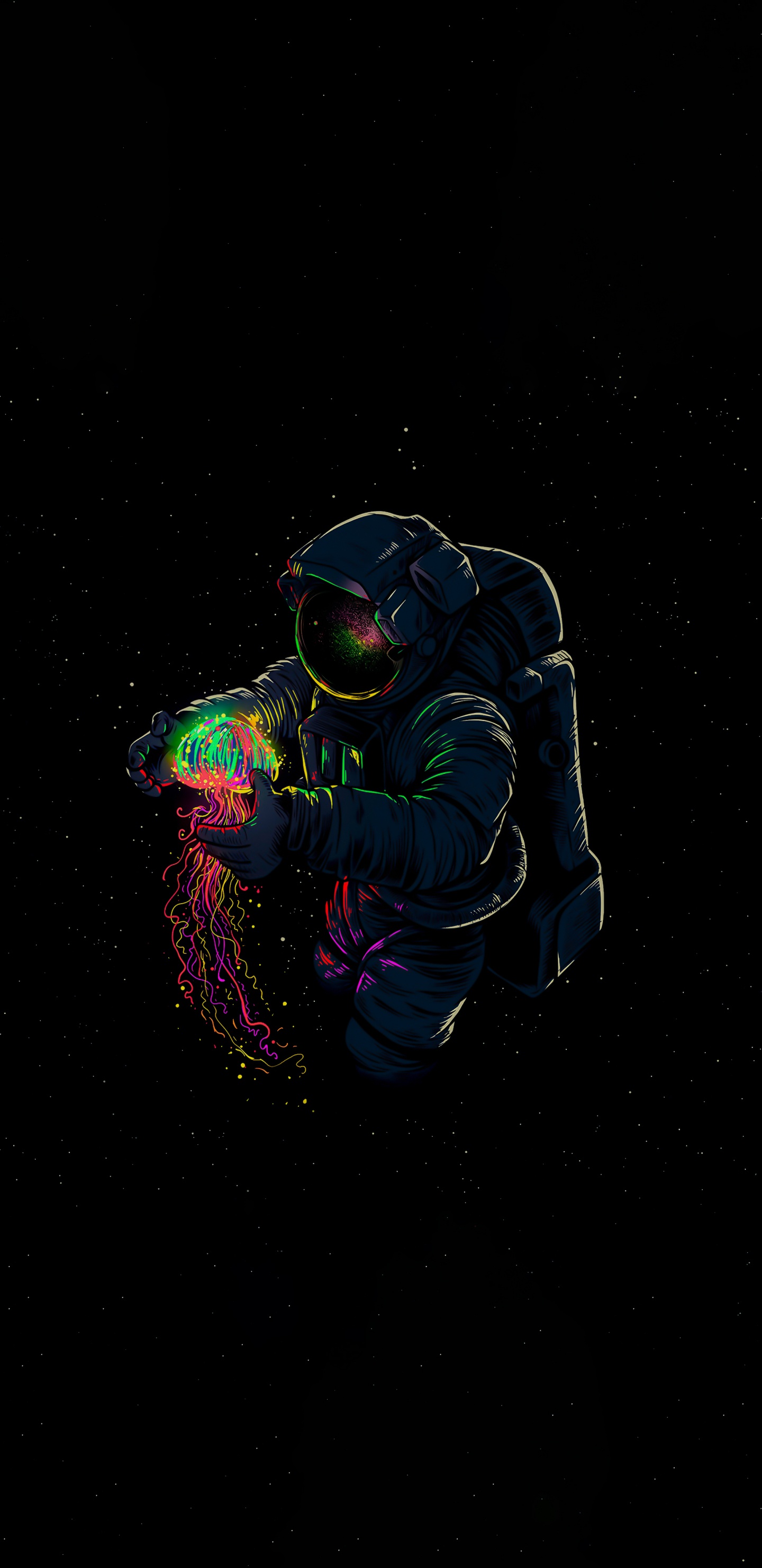 Obscurité, Manche, Surface de la Route, Asphalt, Art. Wallpaper in 1440x2960 Resolution