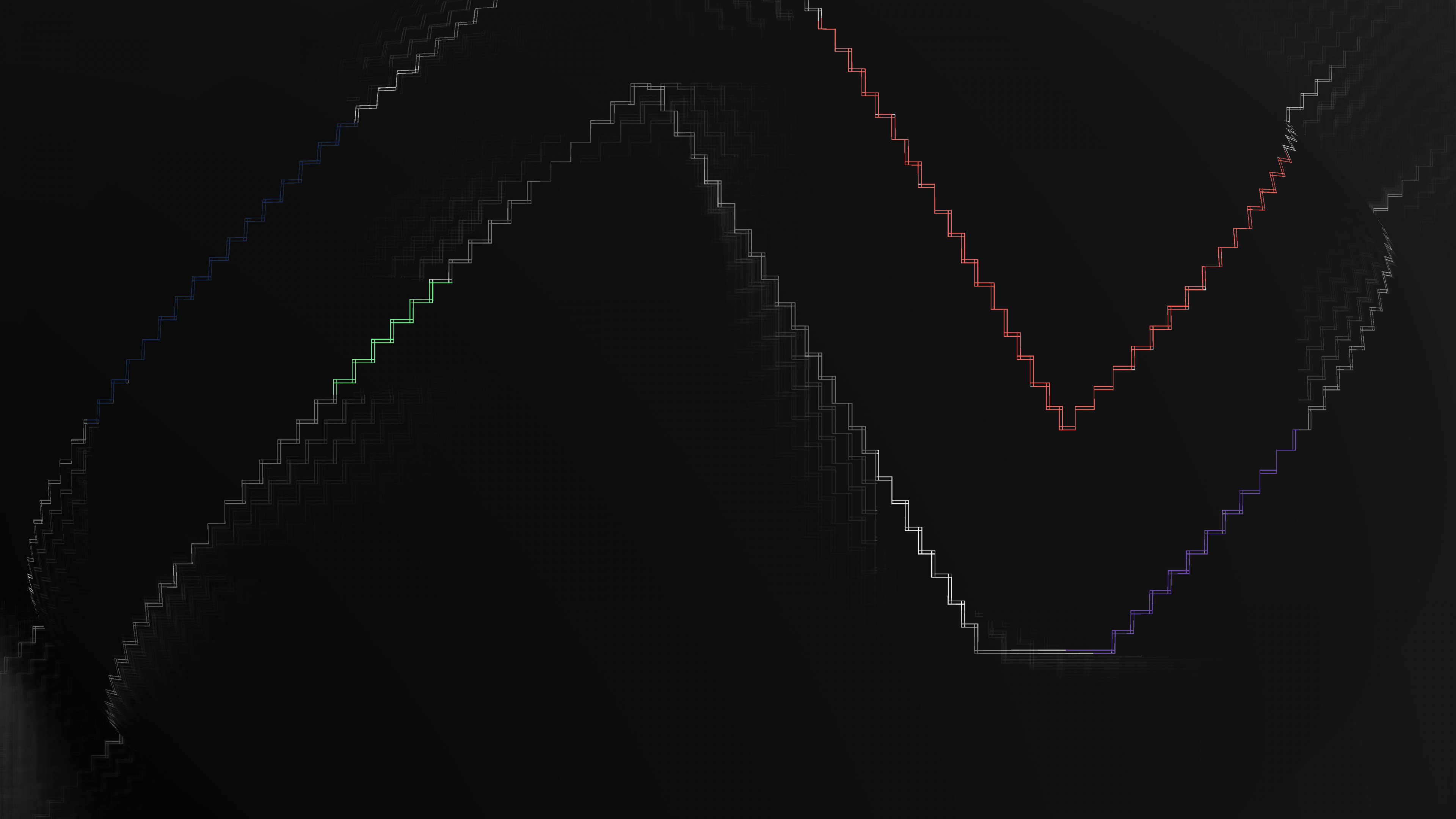 Papier Peint Numérique Lumière Verte et Blanche. Wallpaper in 3840x2160 Resolution