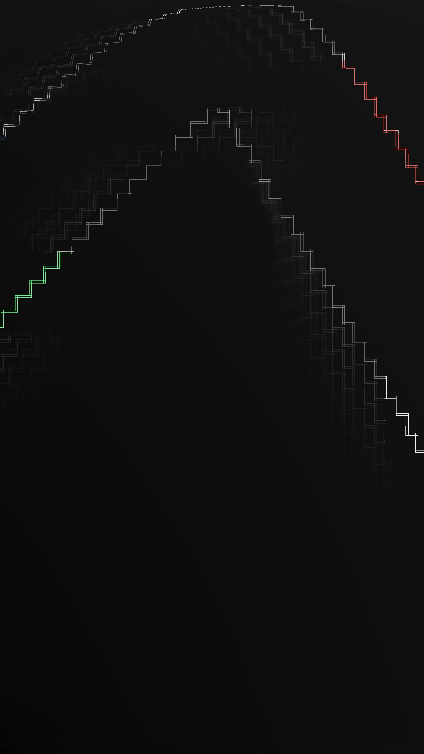 Green and White Light Digital Wallpaper. Wallpaper in 1440x2560 Resolution