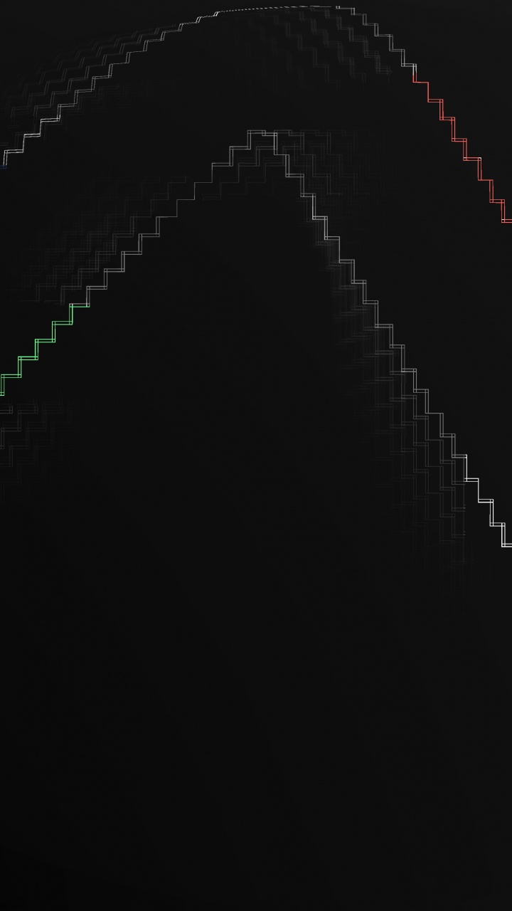 Green and White Light Digital Wallpaper. Wallpaper in 720x1280 Resolution