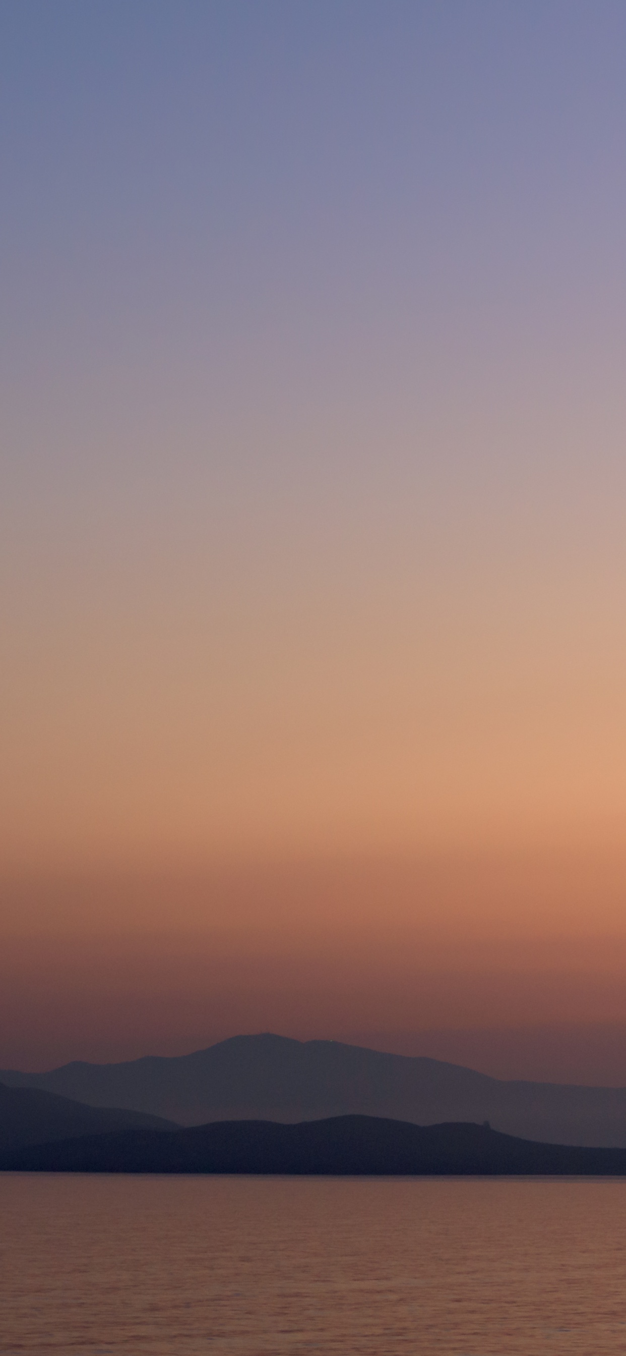 Afterglow, Horizon, Mer, Soir, Lever. Wallpaper in 1242x2688 Resolution