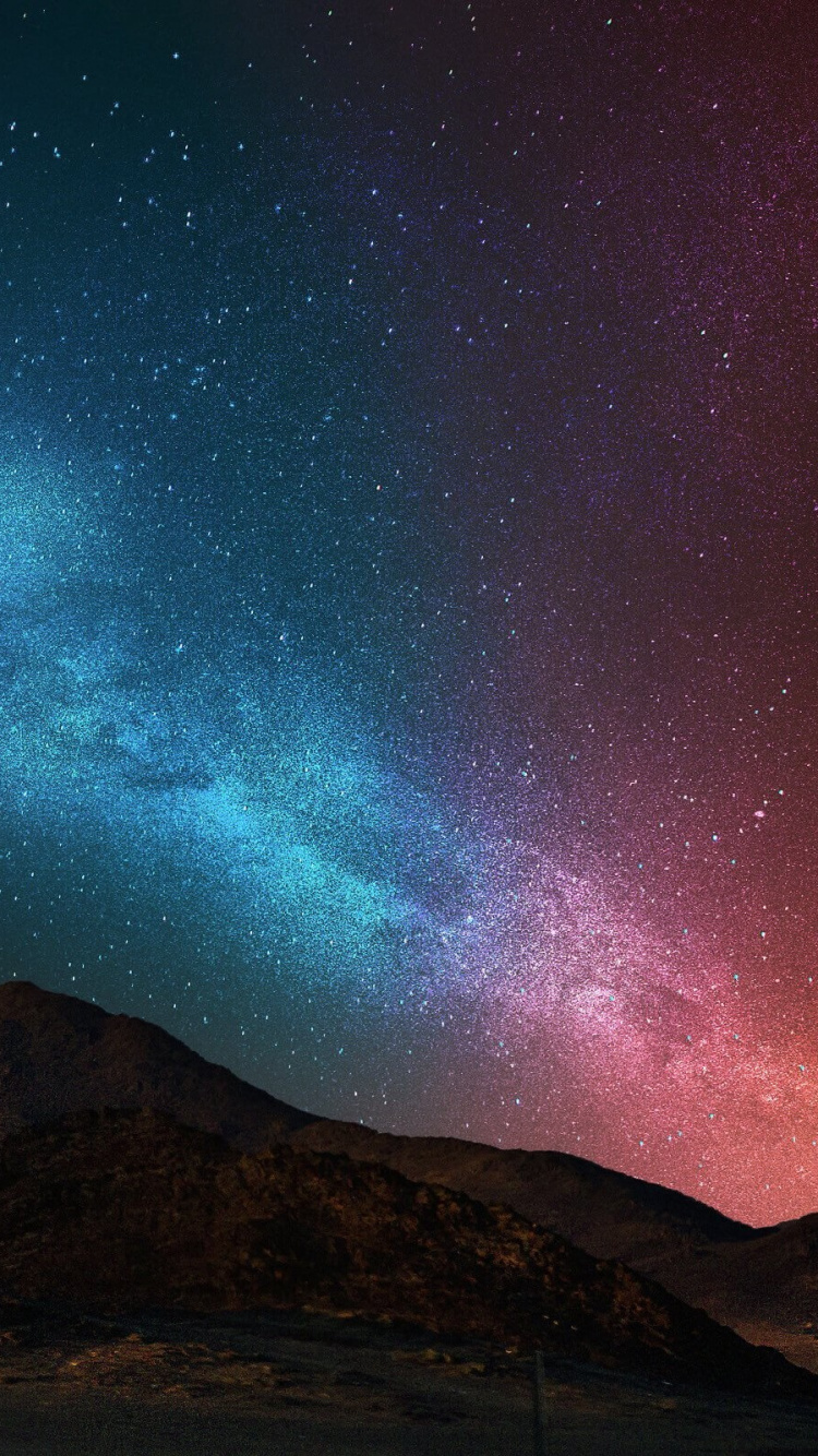 奥罗拉, 气氛, 明星, 天文学对象, 空间 壁纸 750x1334 允许