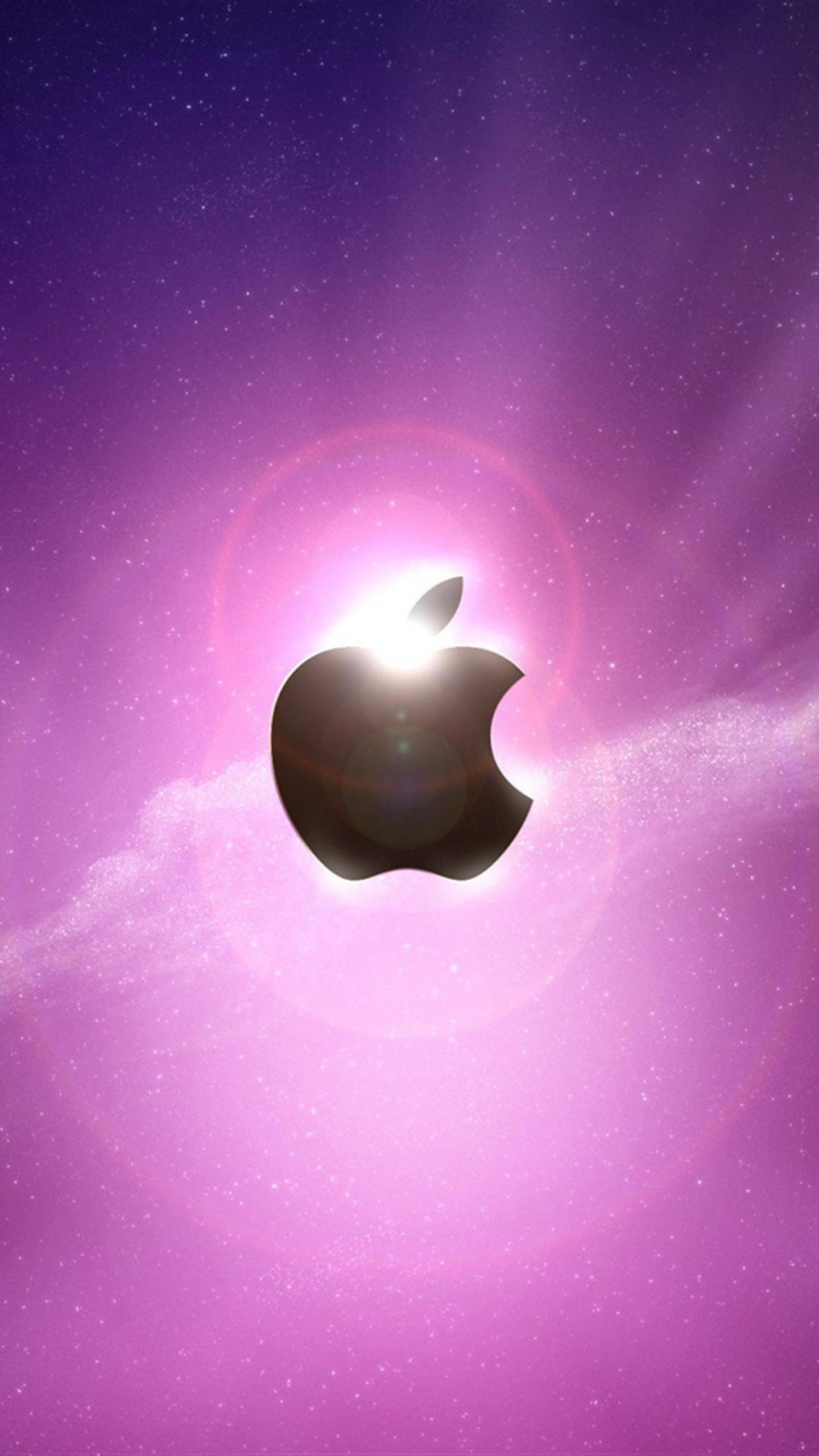 Apple MacBook Pro, Purple, Violette, Atmosphère, Espace. Wallpaper in 1440x2560 Resolution
