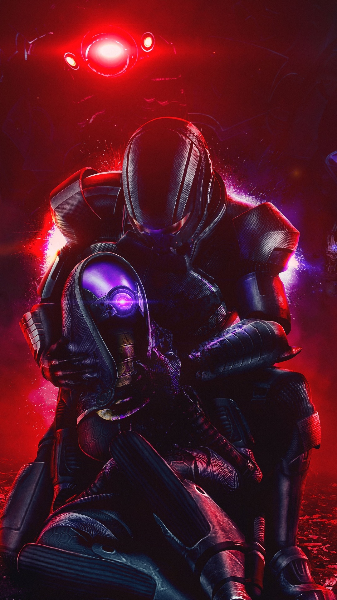 Mass Effect, Mass Effect 3, Mass Effect Andromeda, Mass Effect Legendary Edition, TaliZorah. Wallpaper in 1080x1920 Resolution