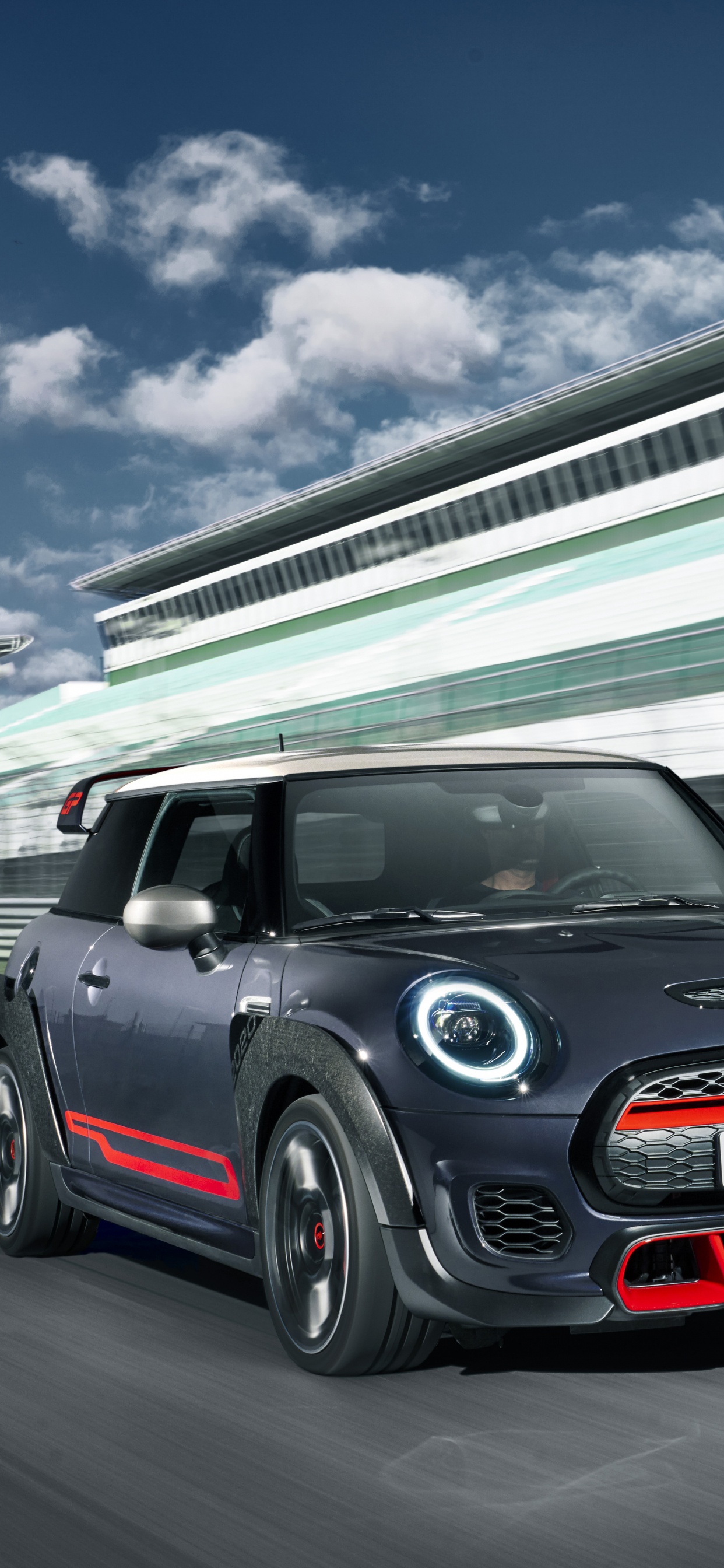 迷你, John Cooper Works, Mini Cooper, 的车城, 微型汽车 壁纸 1242x2688 允许