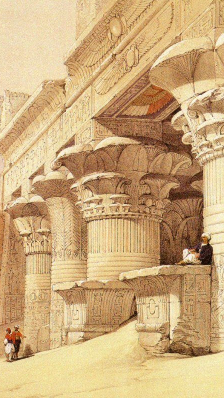 Leute, Die Tagsüber in Der Nähe Eines Braunen Betongebäudes Gehen. Wallpaper in 750x1334 Resolution