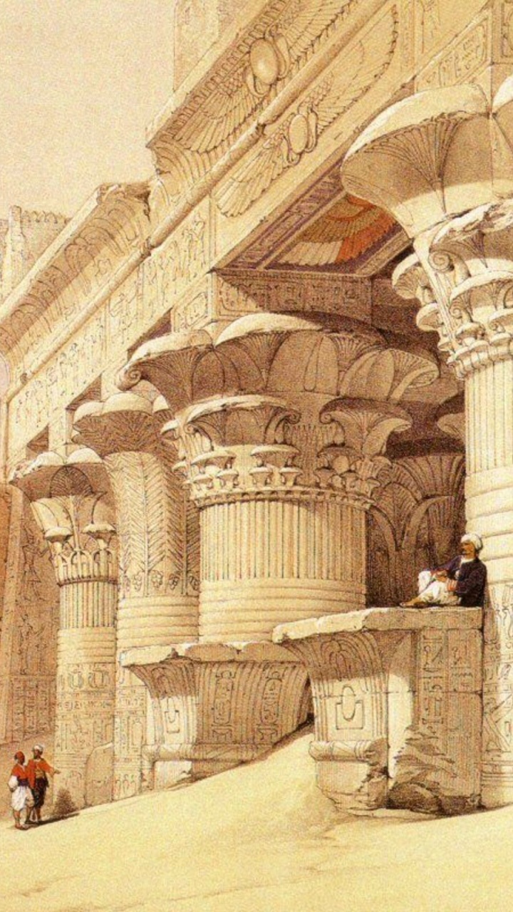 Personnes Marchant Près D'un Bâtiment en Béton Brun Pendant la Journée. Wallpaper in 720x1280 Resolution