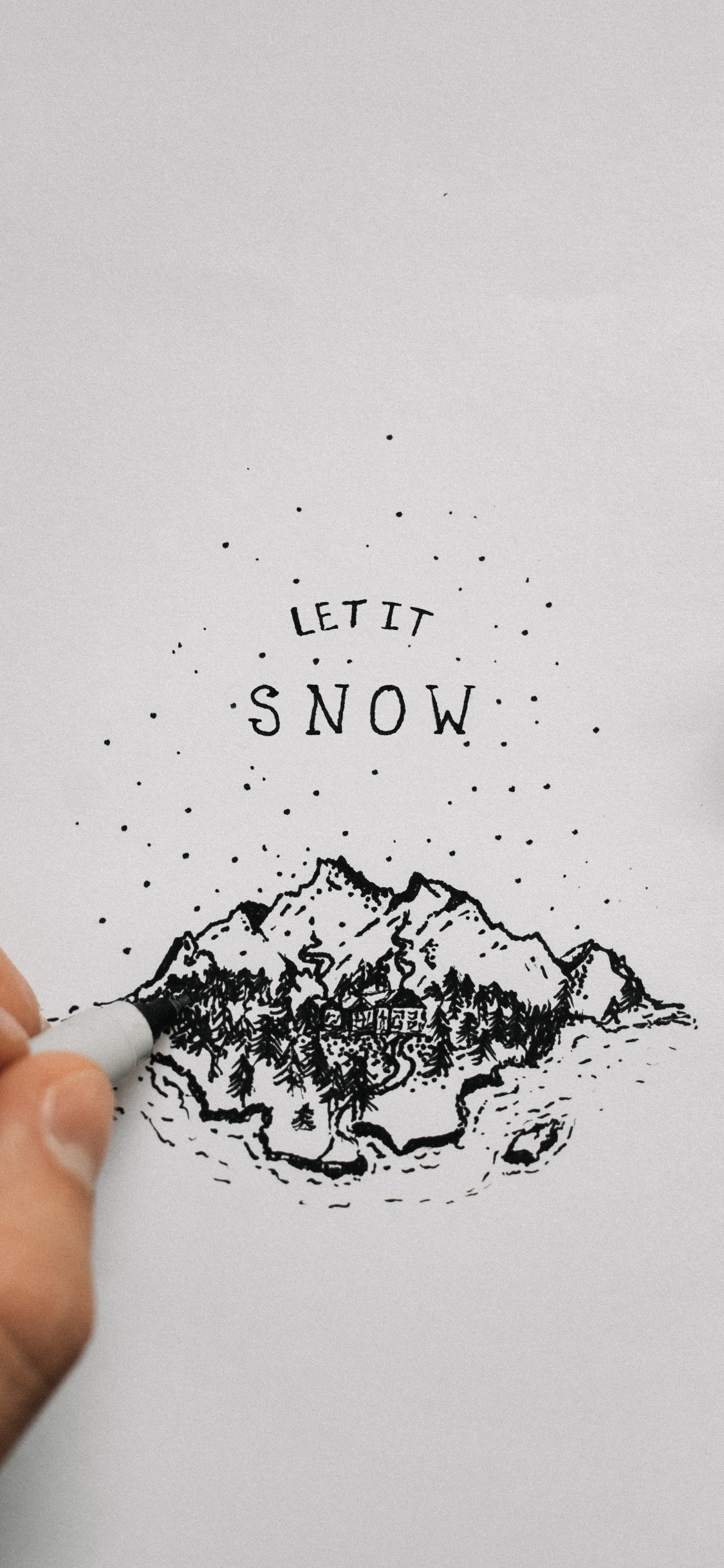 Person, Die Weißes Druckerpapier Hält. Wallpaper in 1125x2436 Resolution