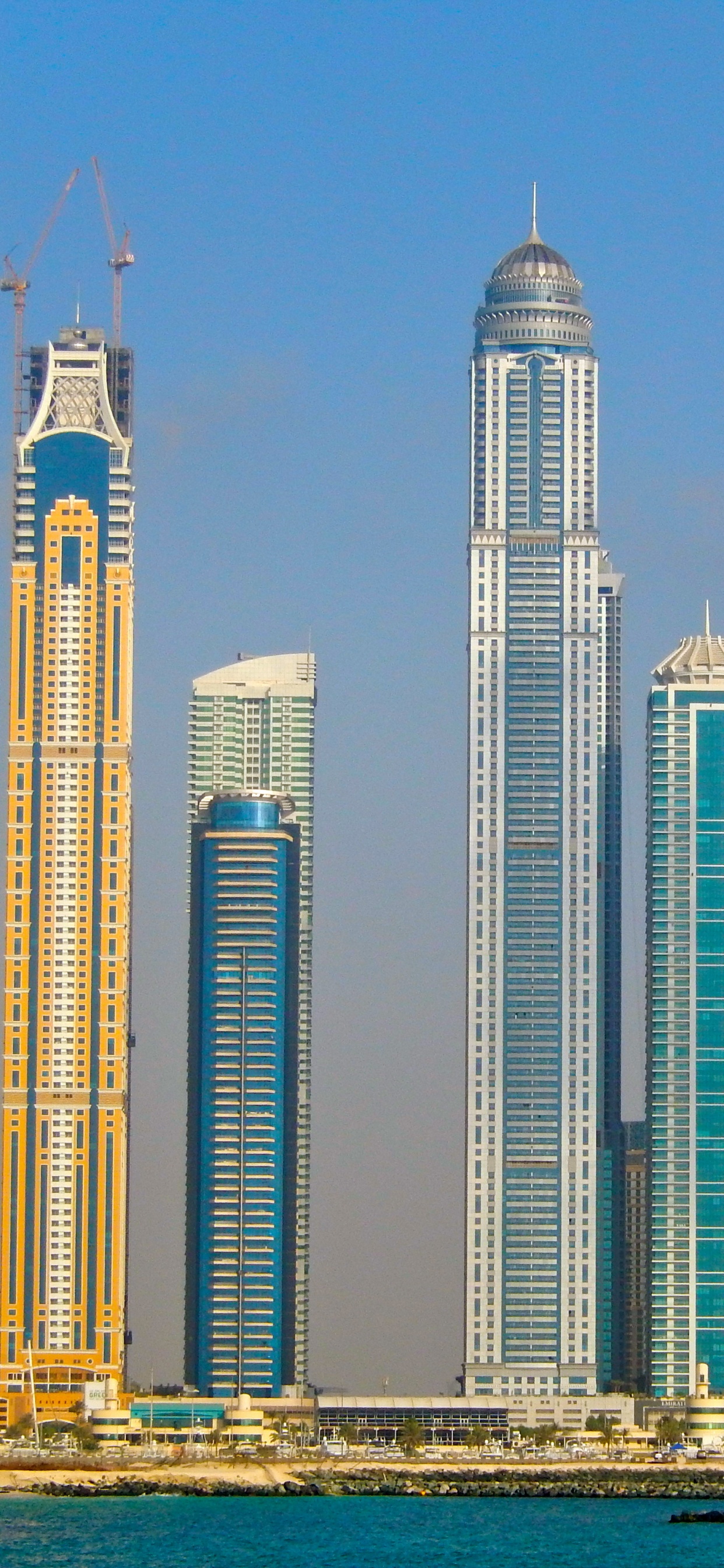 哈利法塔, 城市, 城市景观, 天际线, 塔块 壁纸 1242x2688 允许