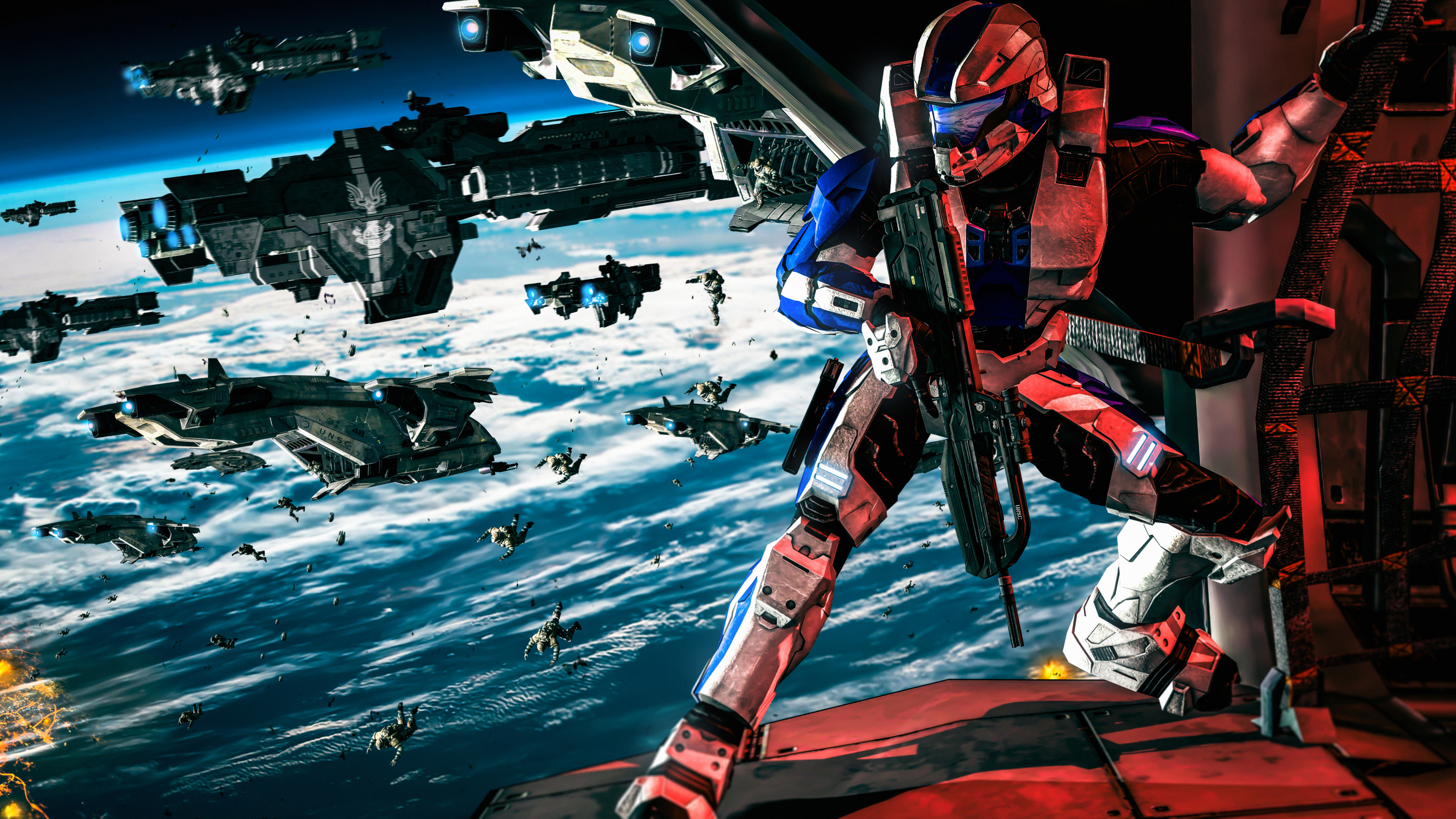 Mecha -, Pc-Spiel, Grafik-design, Raum, Games. Wallpaper in 3840x2160 Resolution