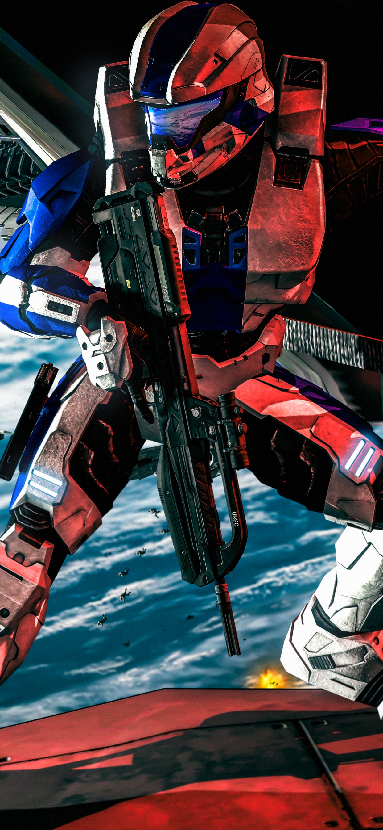 Mecha, Jeu Pc, Graphisme, Espace, Dessin. Wallpaper in 1242x2688 Resolution