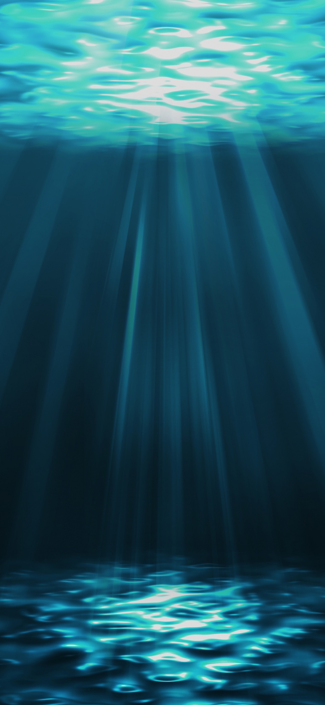 Blue and White Light in a Dark Room. Wallpaper in 1125x2436 Resolution