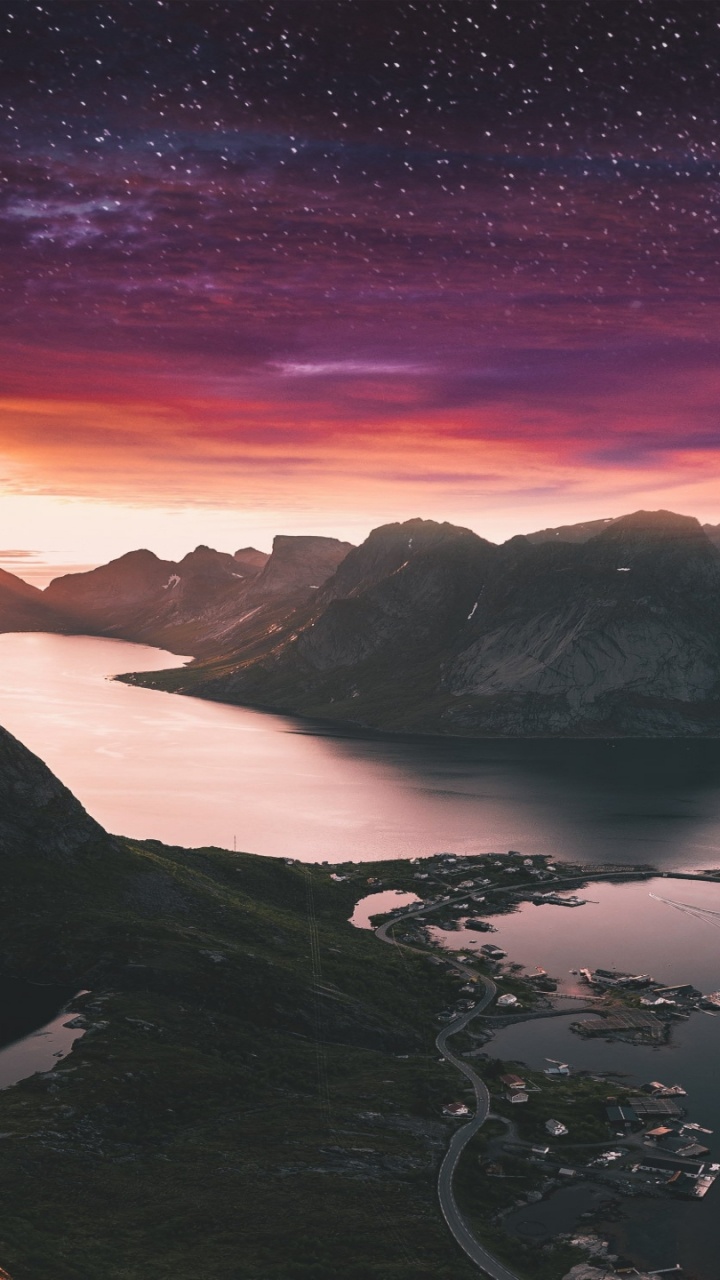 Landscape, Nature, Natural Landscape, Cloud, Reflection. Wallpaper in 720x1280 Resolution