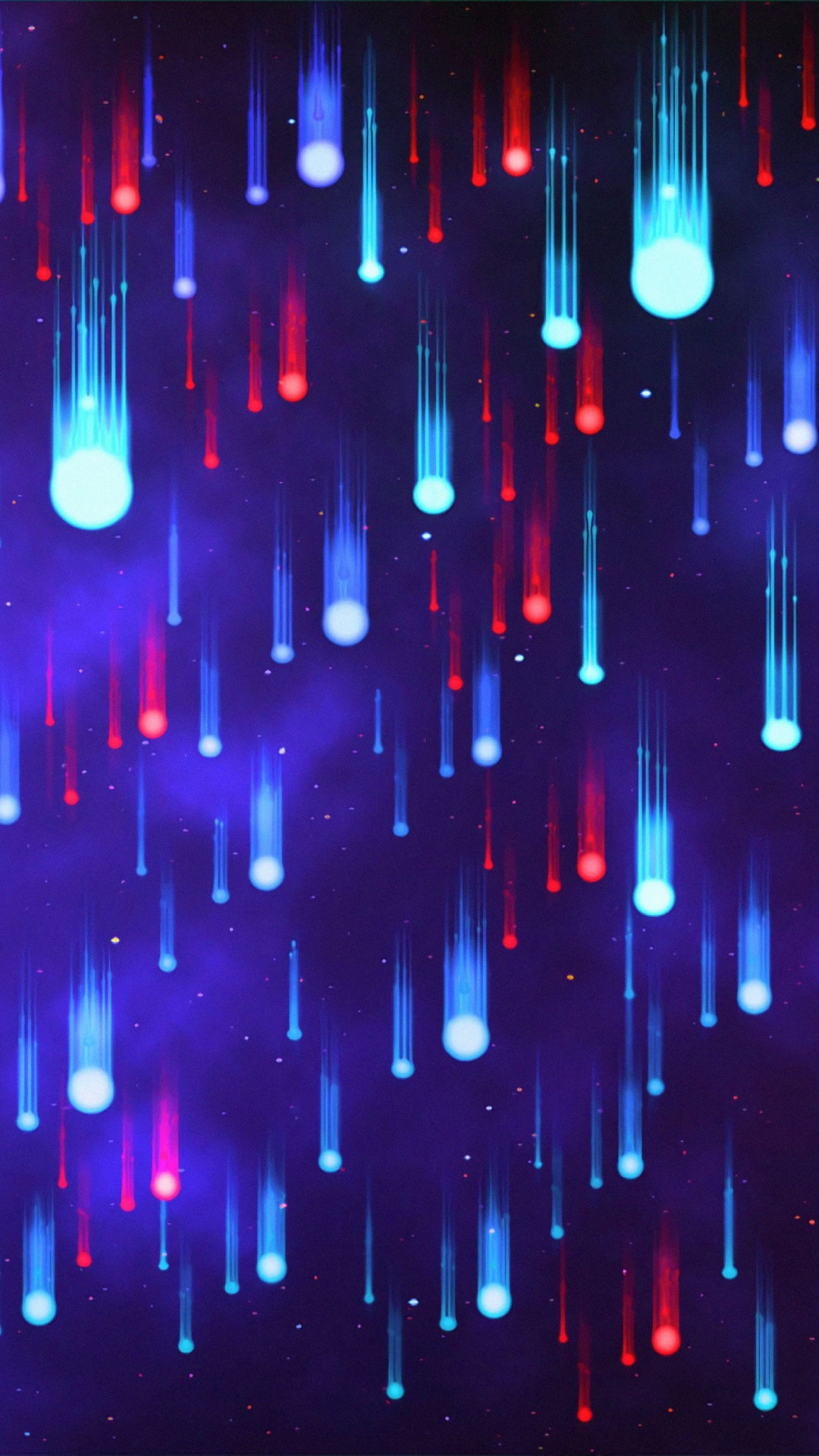 Pink and Blue Lights on a Dark Room. Wallpaper in 1080x1920 Resolution