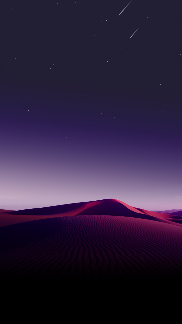 Natural Environment, Purple, Violet, Nature, Desert. Wallpaper in 750x1334 Resolution