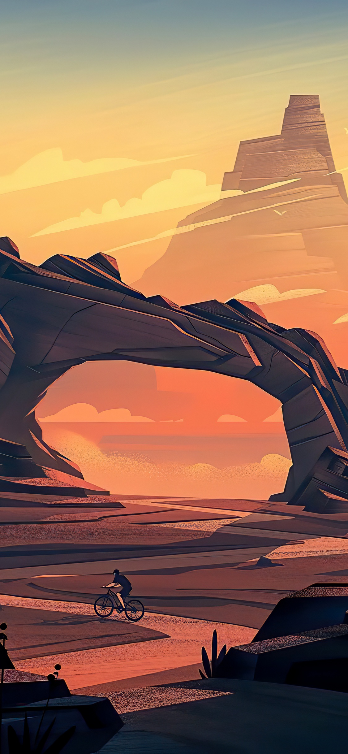 Atmosphère, la Journée, L'écorégion, Afterglow, Lumière. Wallpaper in 1125x2436 Resolution