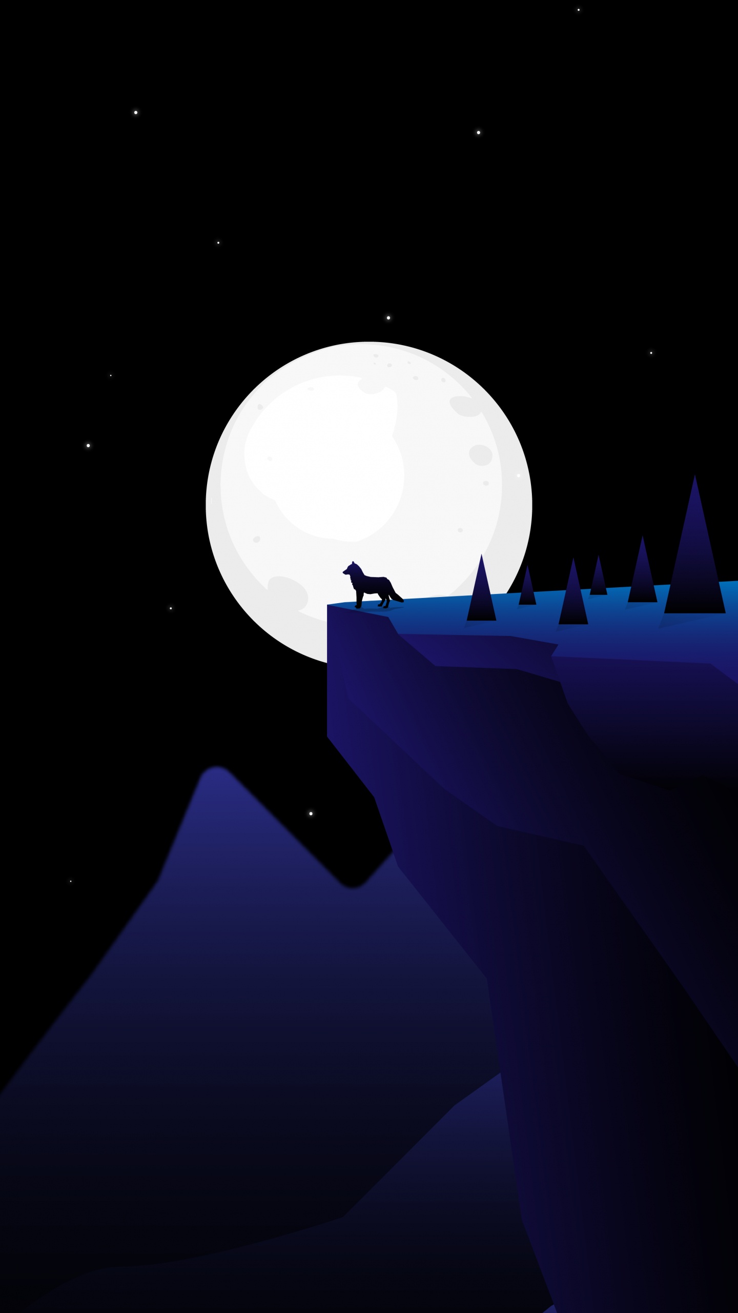 Ambiente, Objeto Astronómico, Evento Celestial, Espacio, Luna. Wallpaper in 1440x2560 Resolution