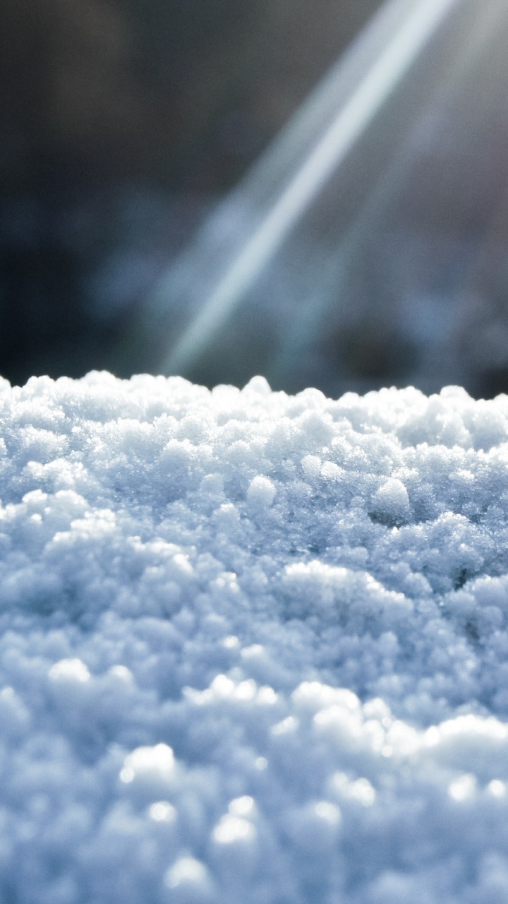 Nieve Blanca en el Suelo. Wallpaper in 720x1280 Resolution